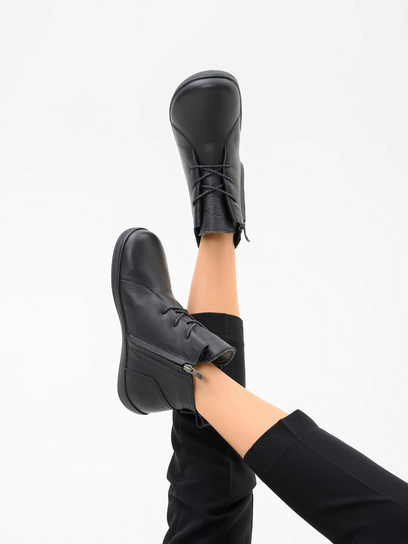 картинка Босоногие ботинки  ED'ART 352.NATA'bl.Черный флоттер от интернет магазина