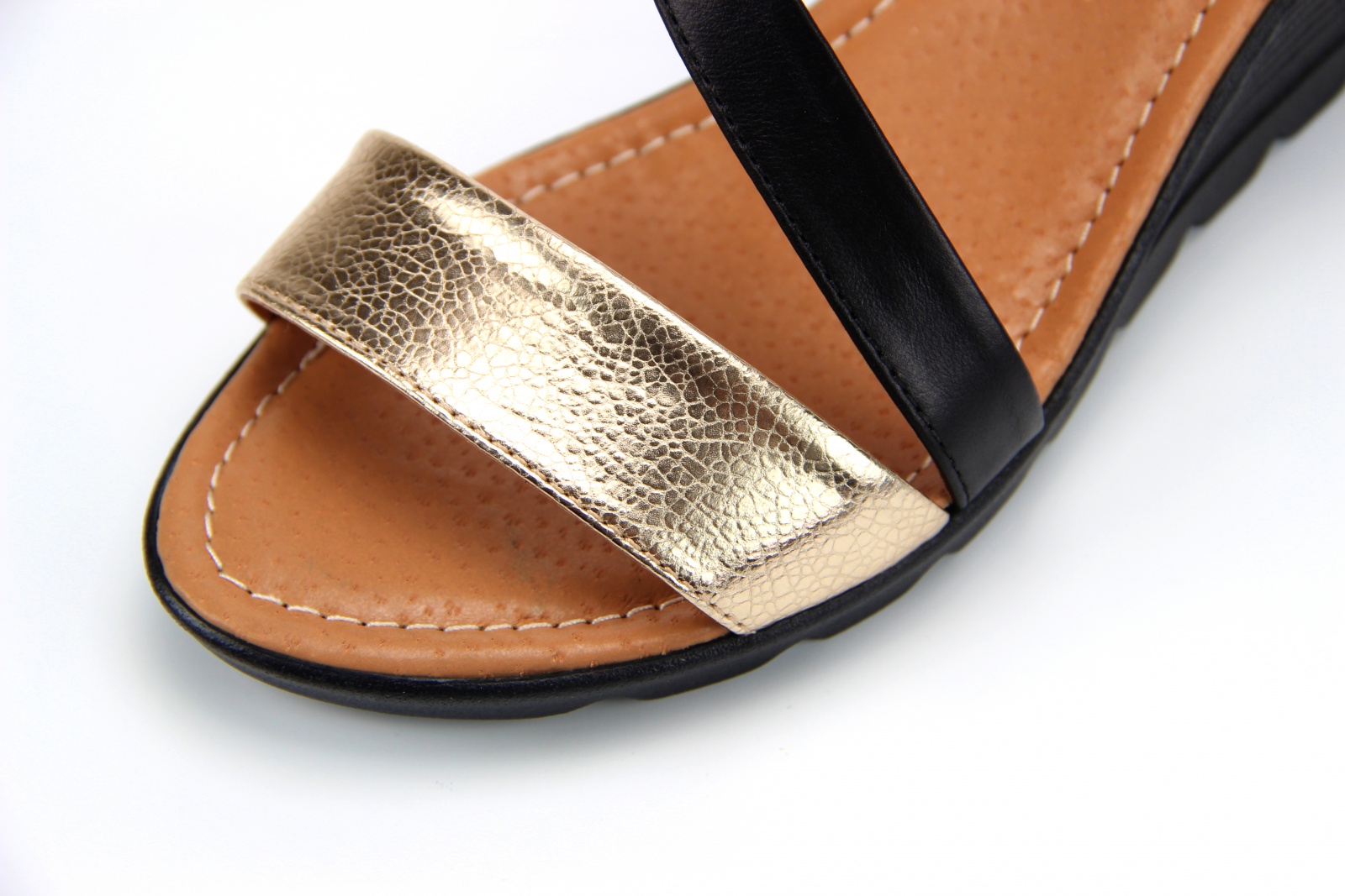 картинка Босоножки ED'ART 5010.553.bl-gold от интернет магазина