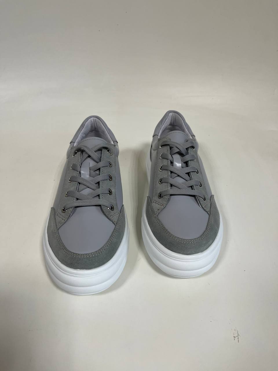 картинка Кеды ED'ART 148.Lusi22'w. Серый серая замша R от интернет магазина