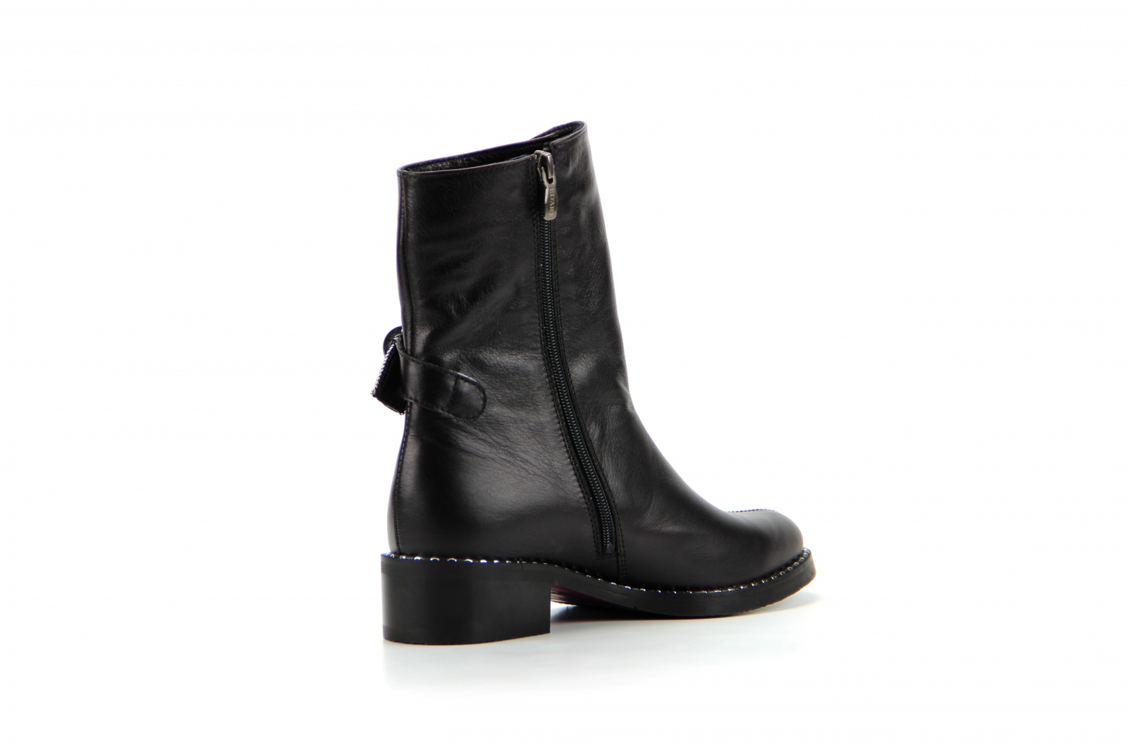 картинка Полусапоги ED'ART 231.vena черный  R от интернет магазина