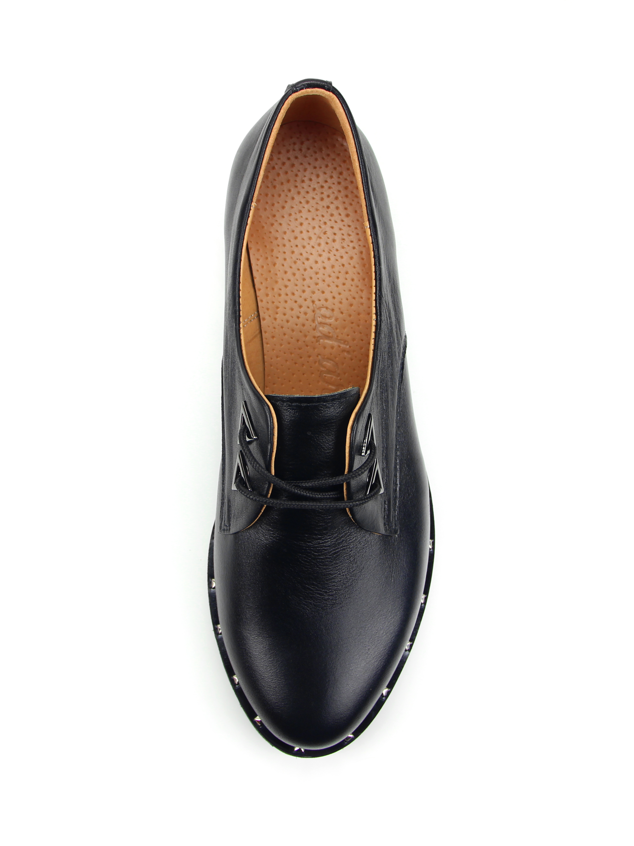 картинка Туфли полуботинки ED'ART 102.sigma/pyr'bl. черный R от интернет магазина