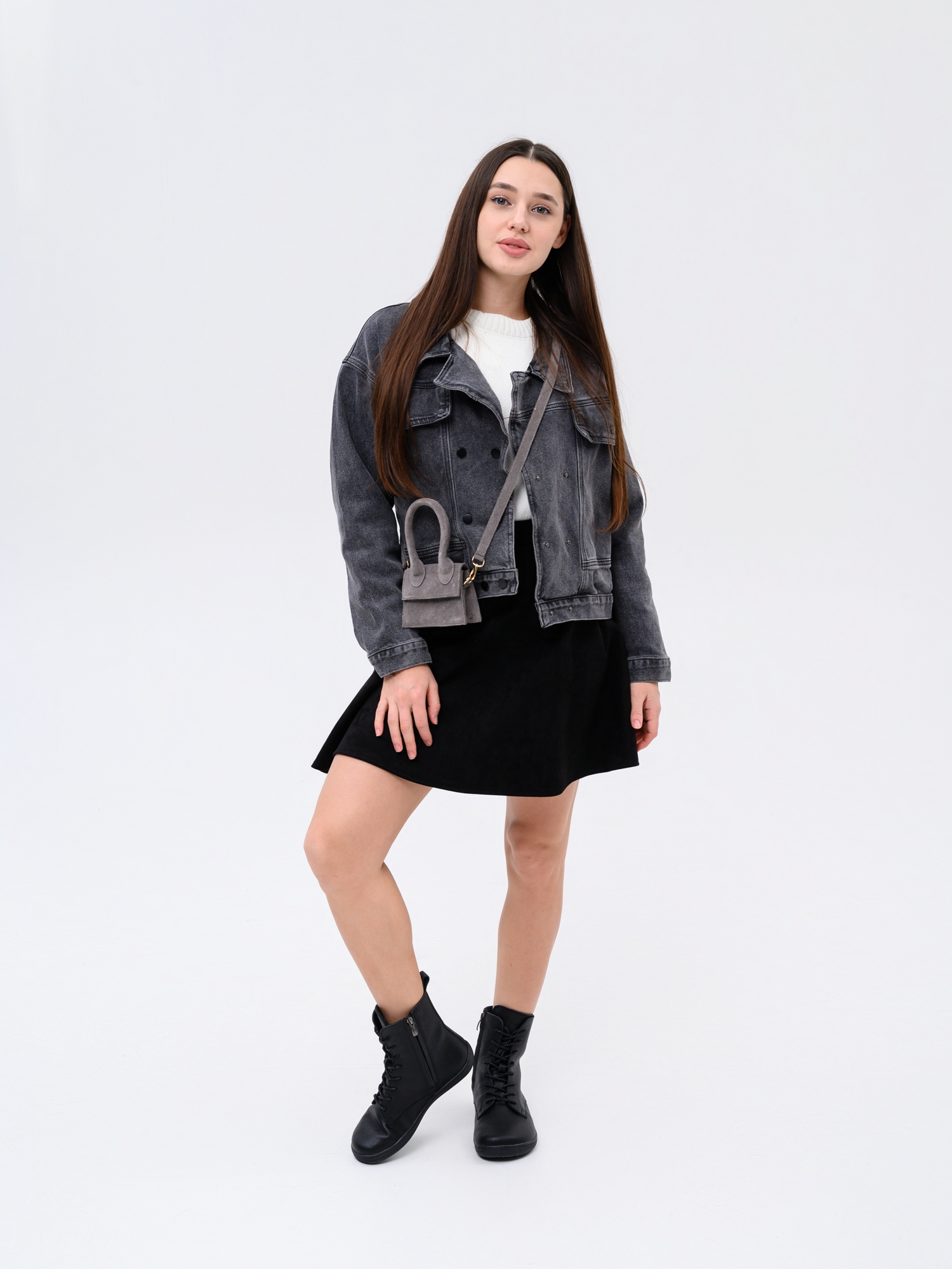 картинка Босоногие ботинки  ED'ART 351.NATA'bl.Черный флоттер от интернет магазина