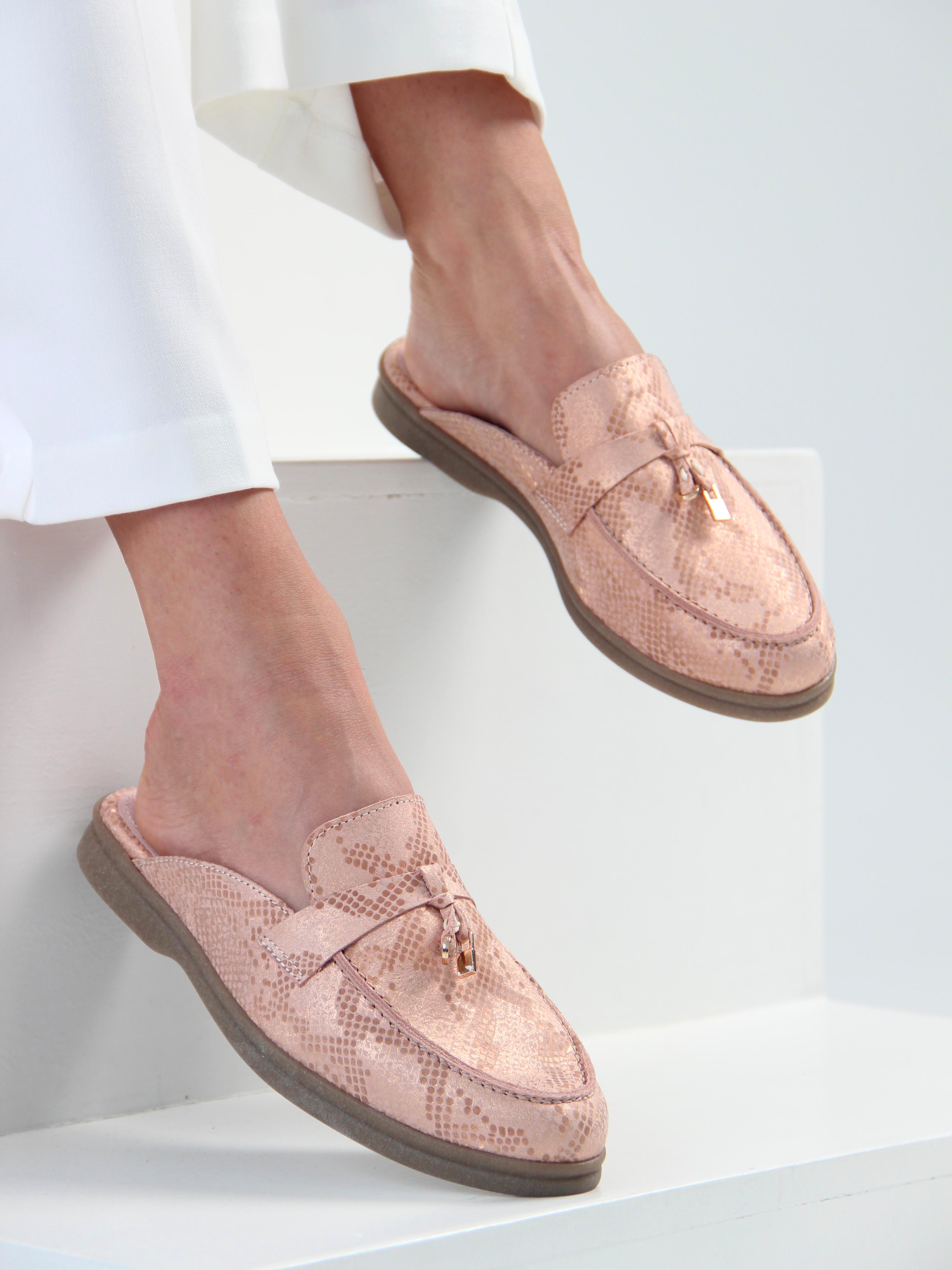 картинка Мюли ED'ART 1070.2614'be. розовая мамба от интернет магазина