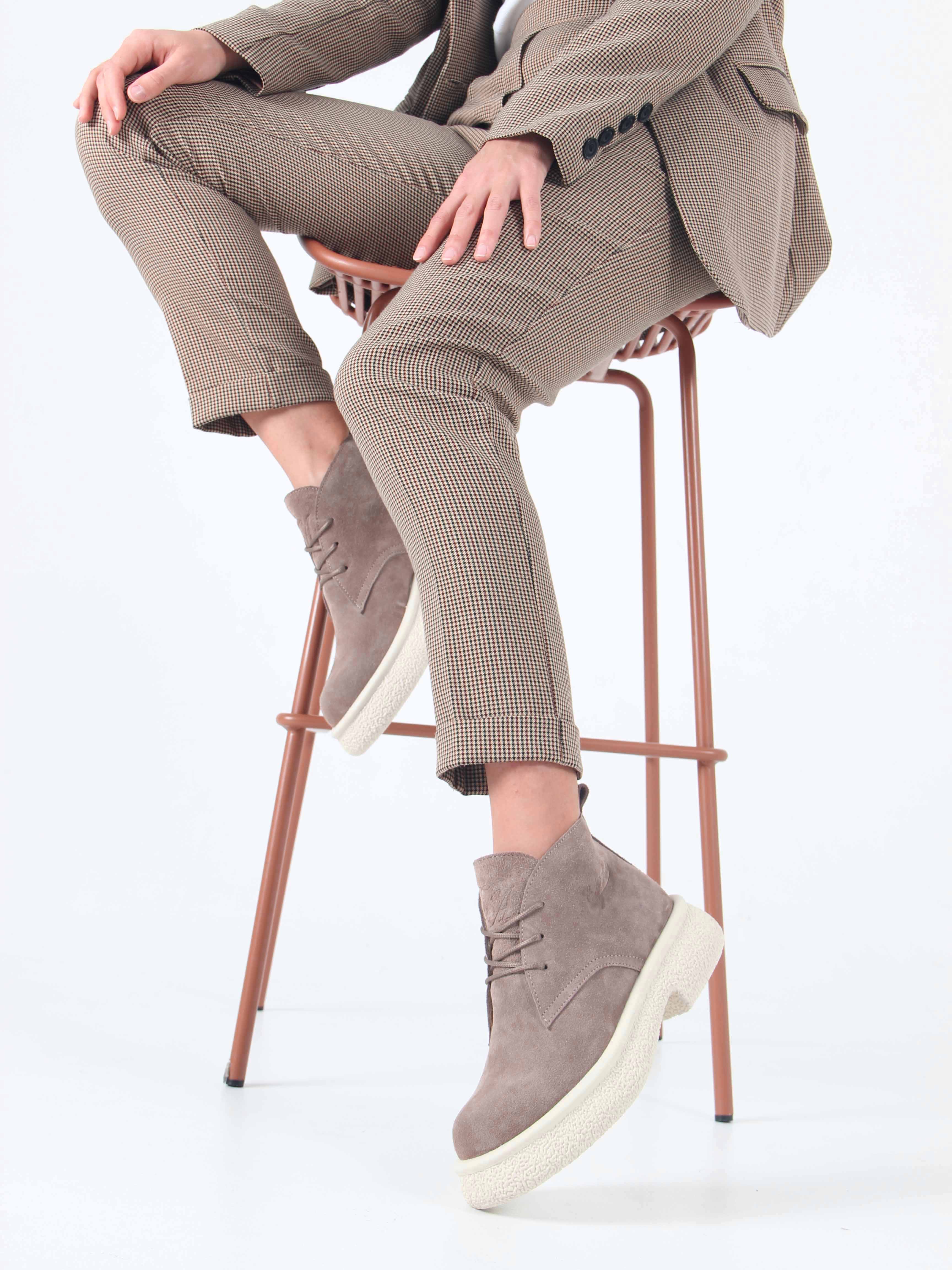 картинка Ботинки ED'ART 308.агата'w. капучино замш от интернет магазина