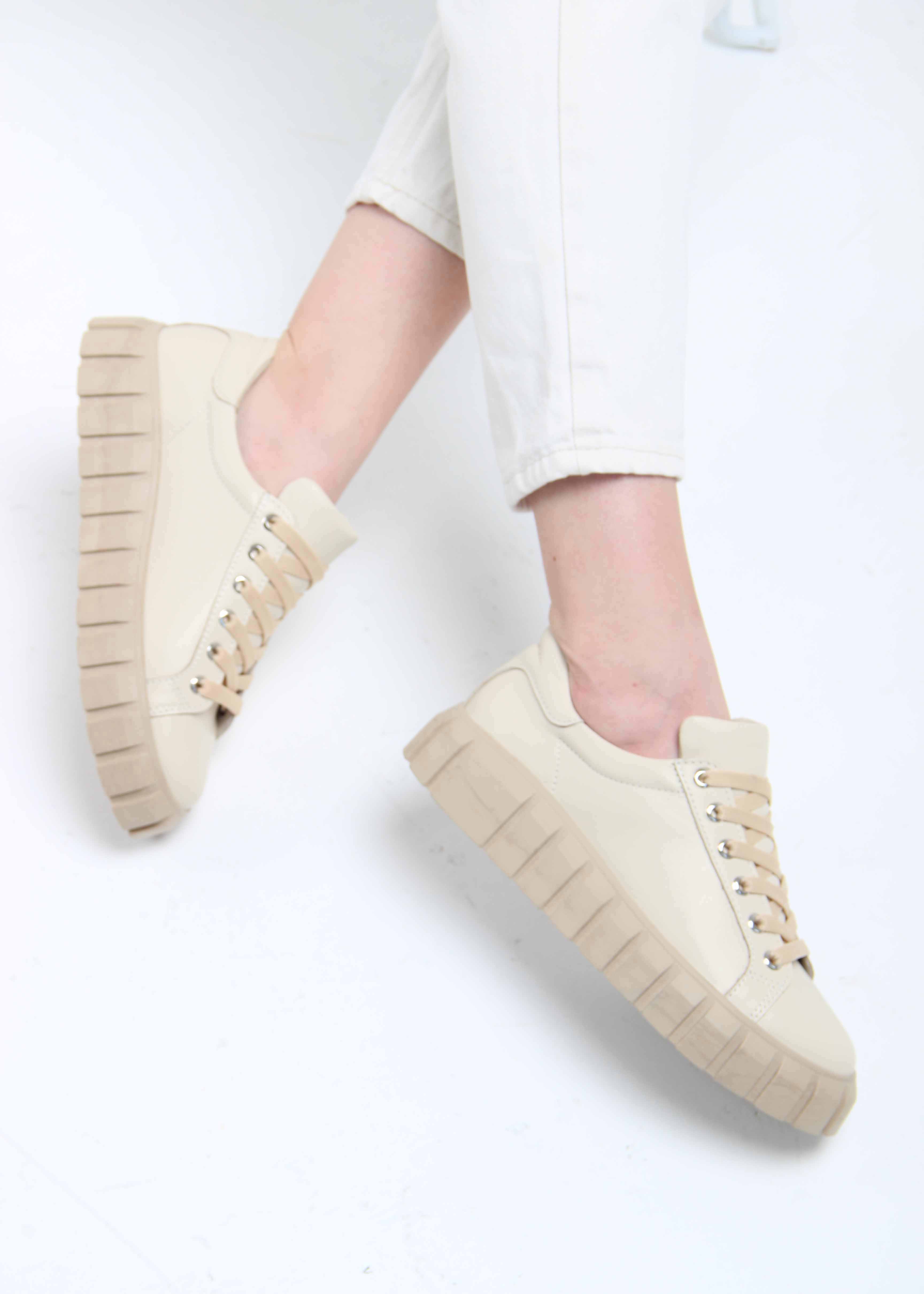 картинка Кеды ED'ART 128.91505'be.Бежевый от интернет магазина