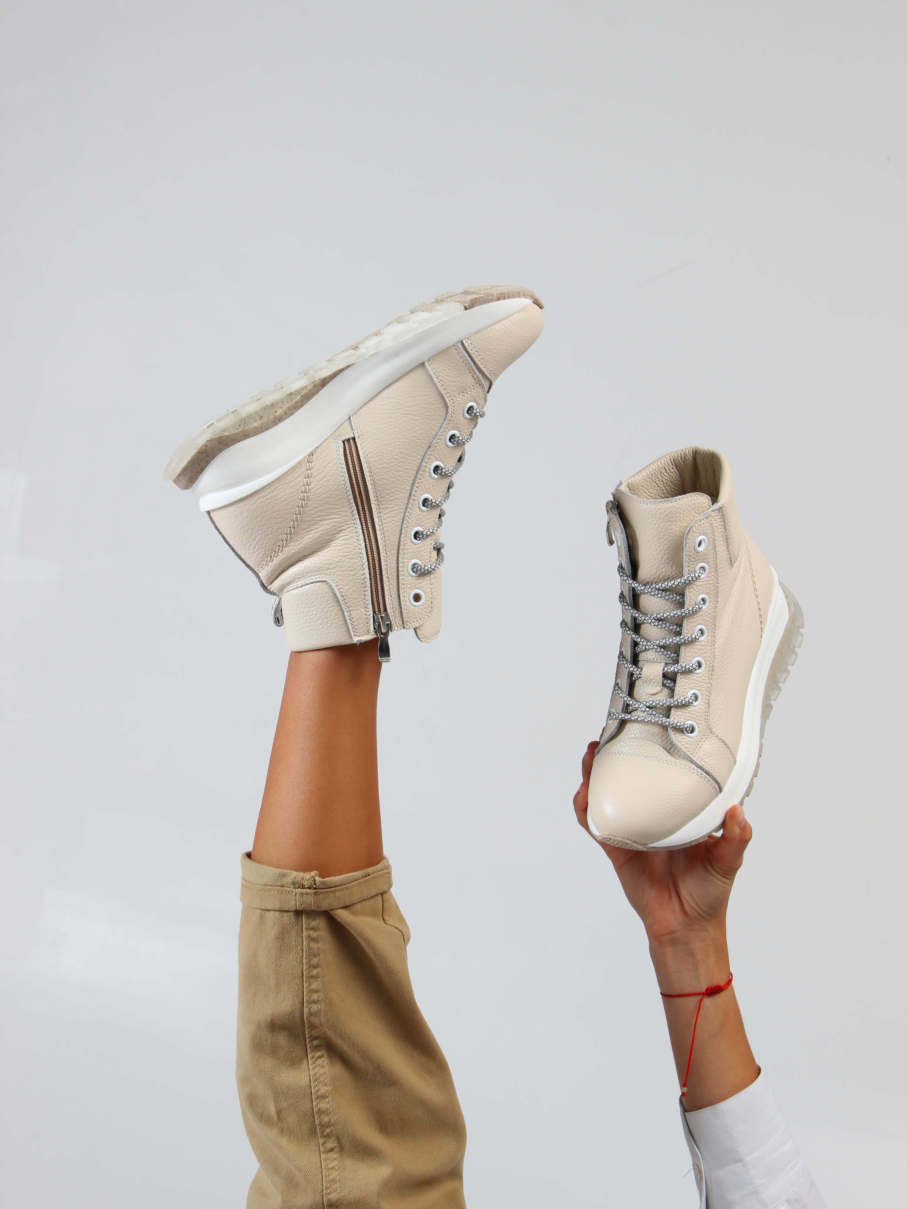 картинка Ботинки ED'ART 311.AVATAR'be. Бежевый макс от интернет магазина