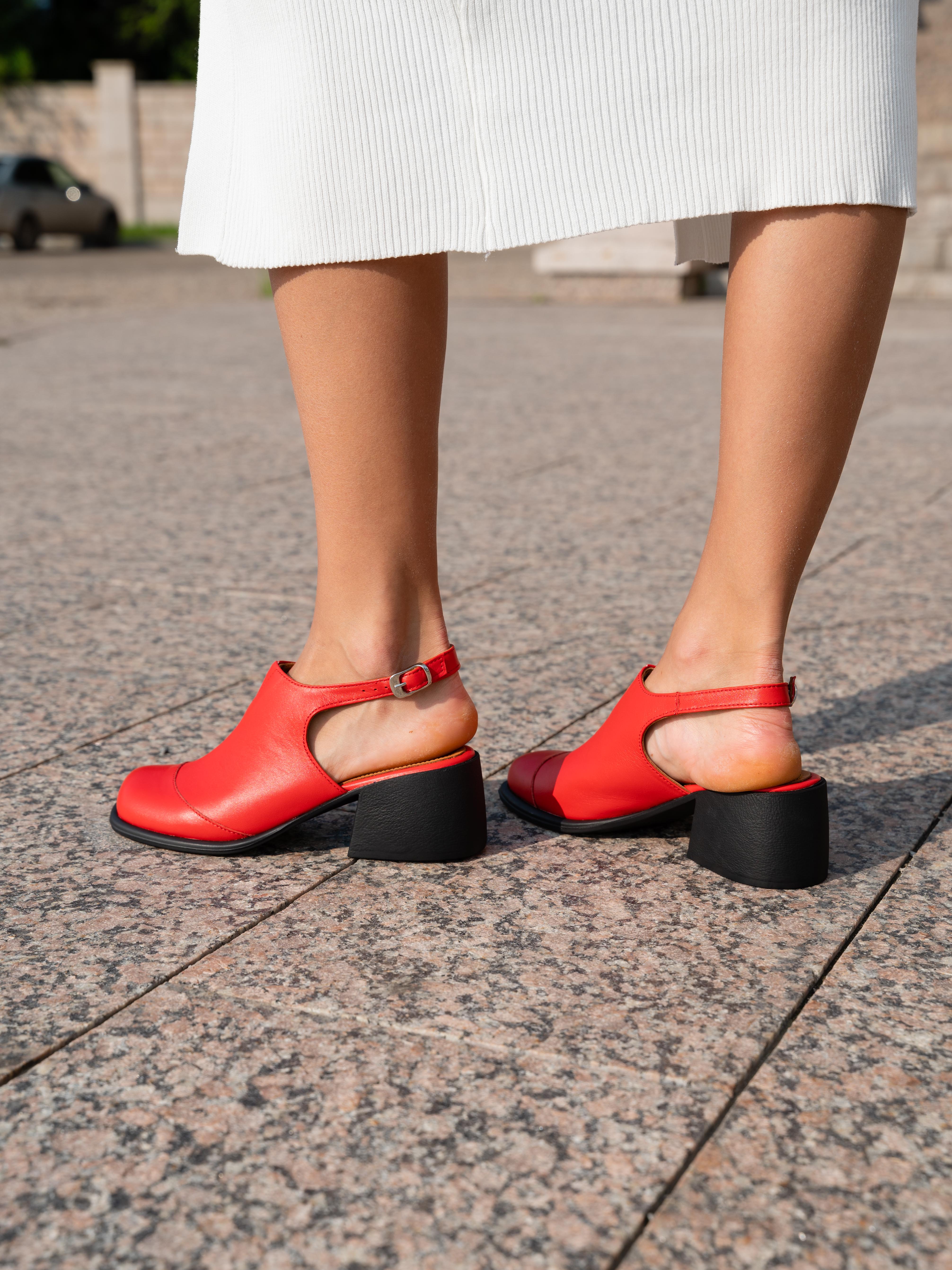 картинка Босоножки ED'ART 5133.23663'bl. Красный от интернет магазина