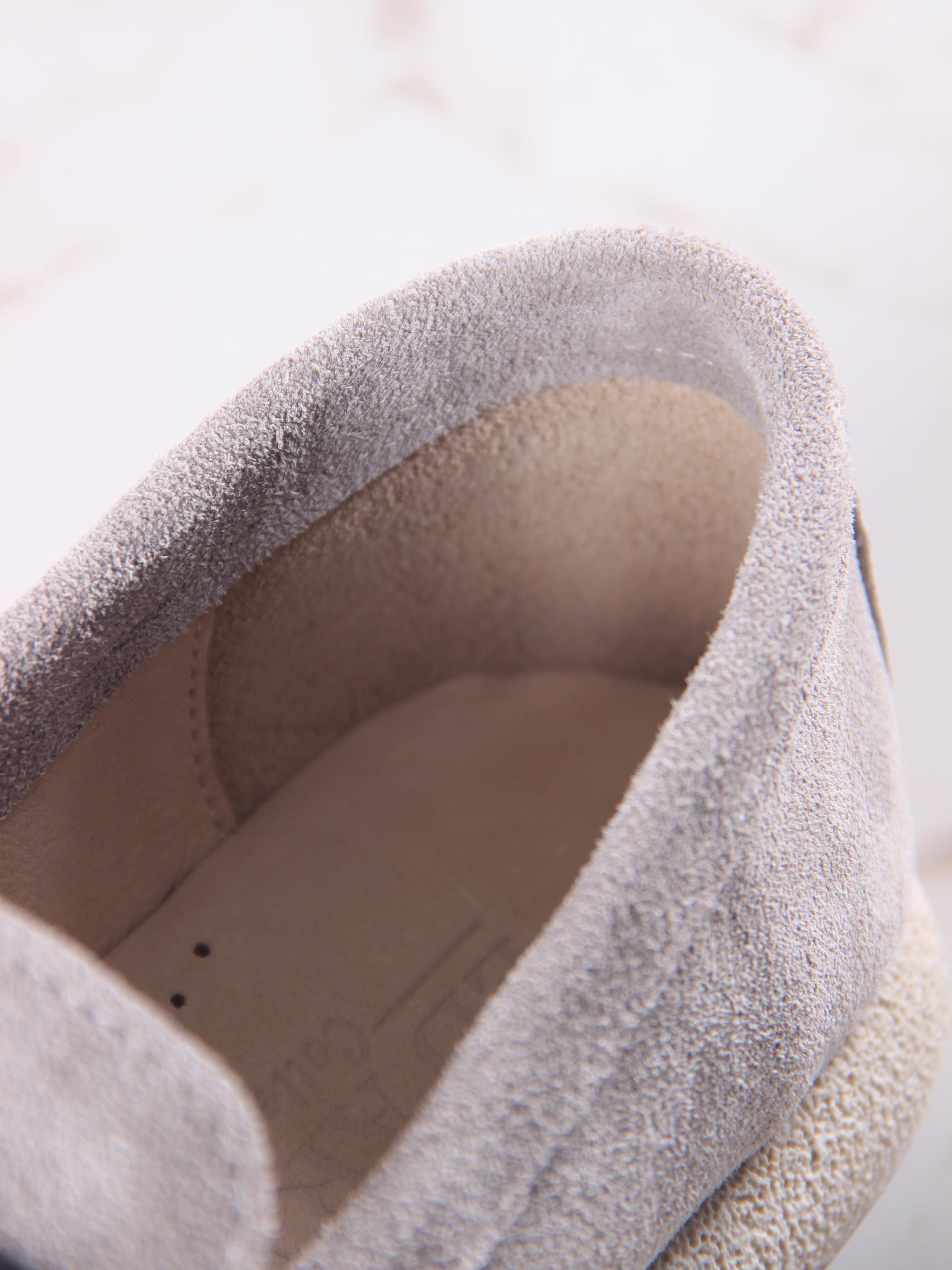 картинка Лоферы ED'ART 177.1607'be. каменный замша от интернет магазина