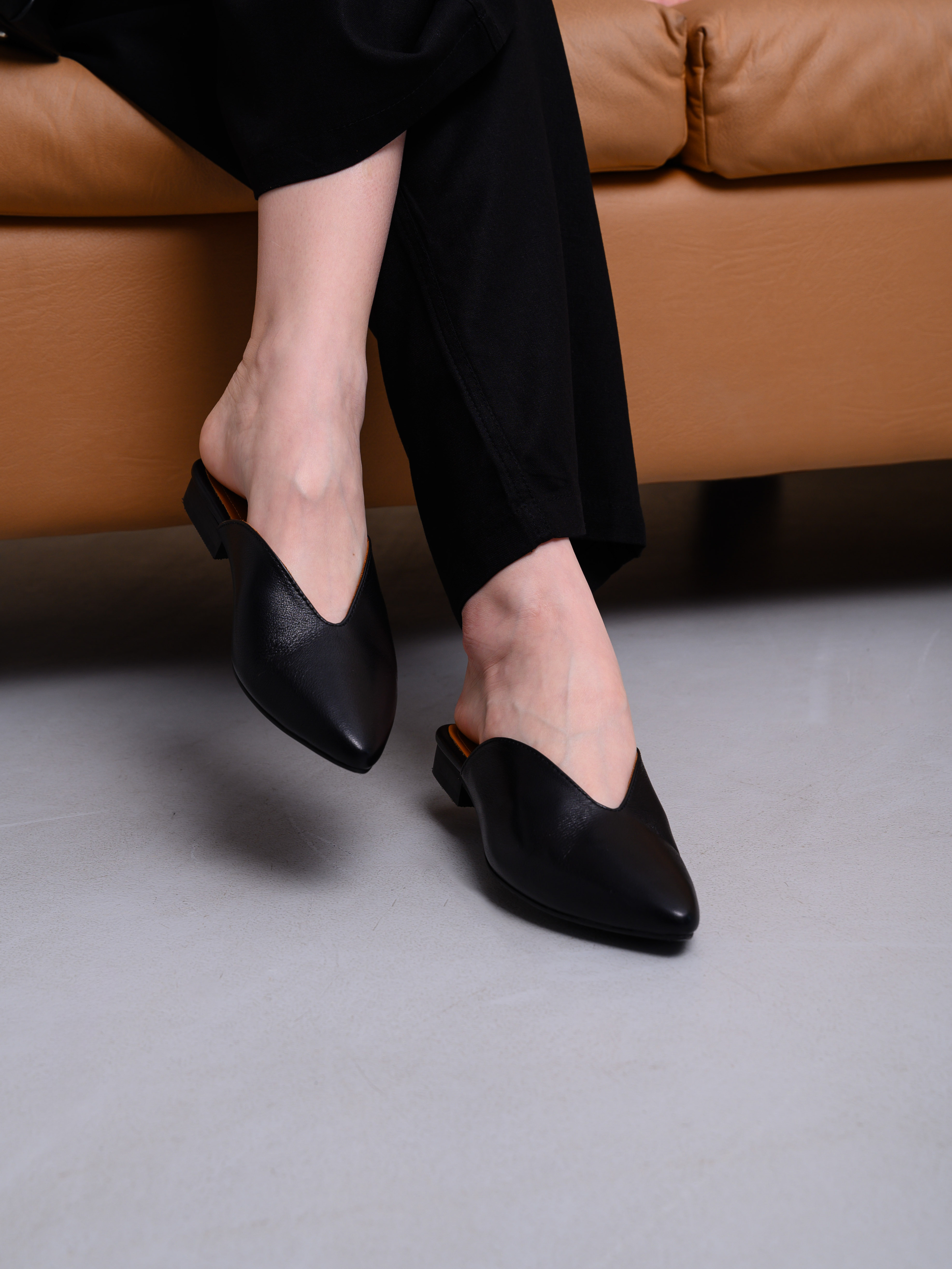 картинка Мюли ED'ART 1001.34104'bl. Черный стар от интернет магазина