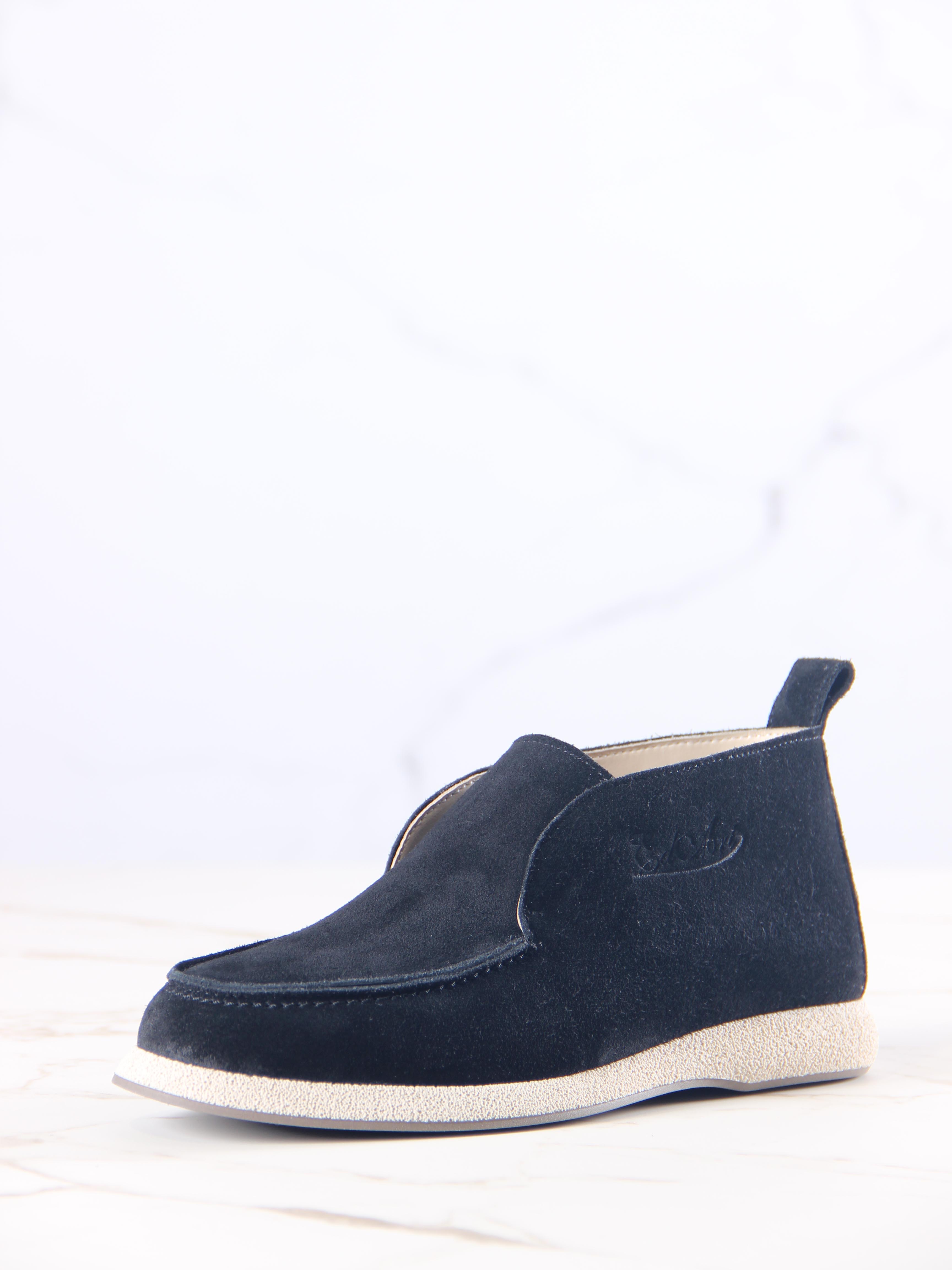 картинка Полуботинки  ED'ART 207.1607'be. черная замша от интернет магазина