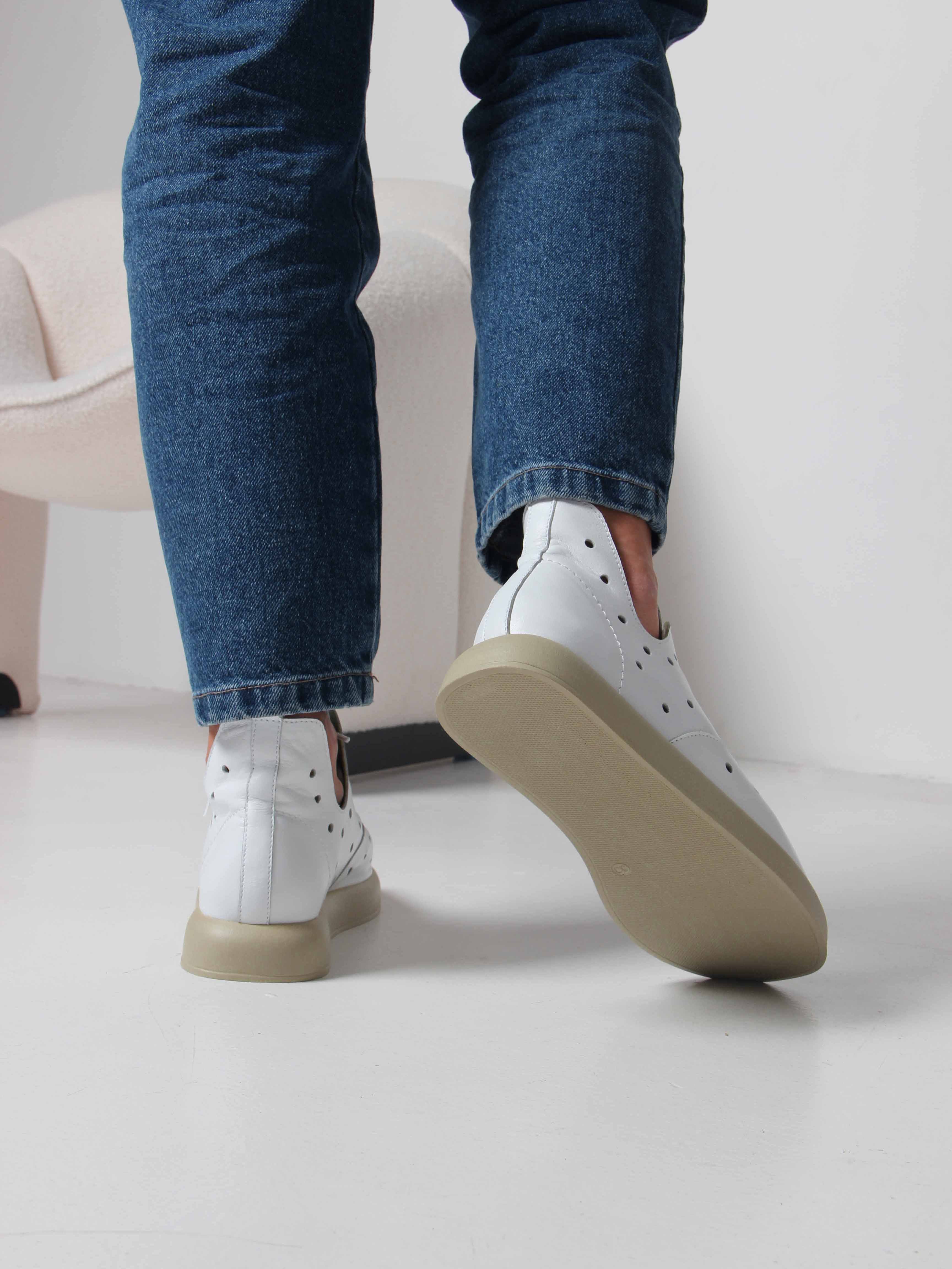 картинка Босоножки ED'ART 1059.0132'gr. Белый зеленый от интернет магазина