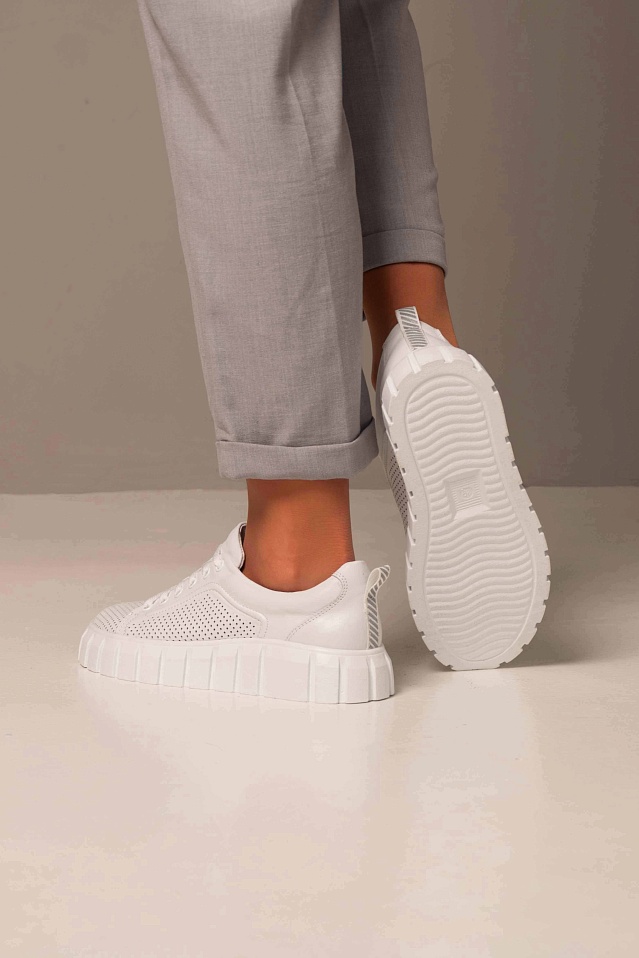 картинка Кеды ED'ART 158.p.91505'w. Белый R от интернет магазина