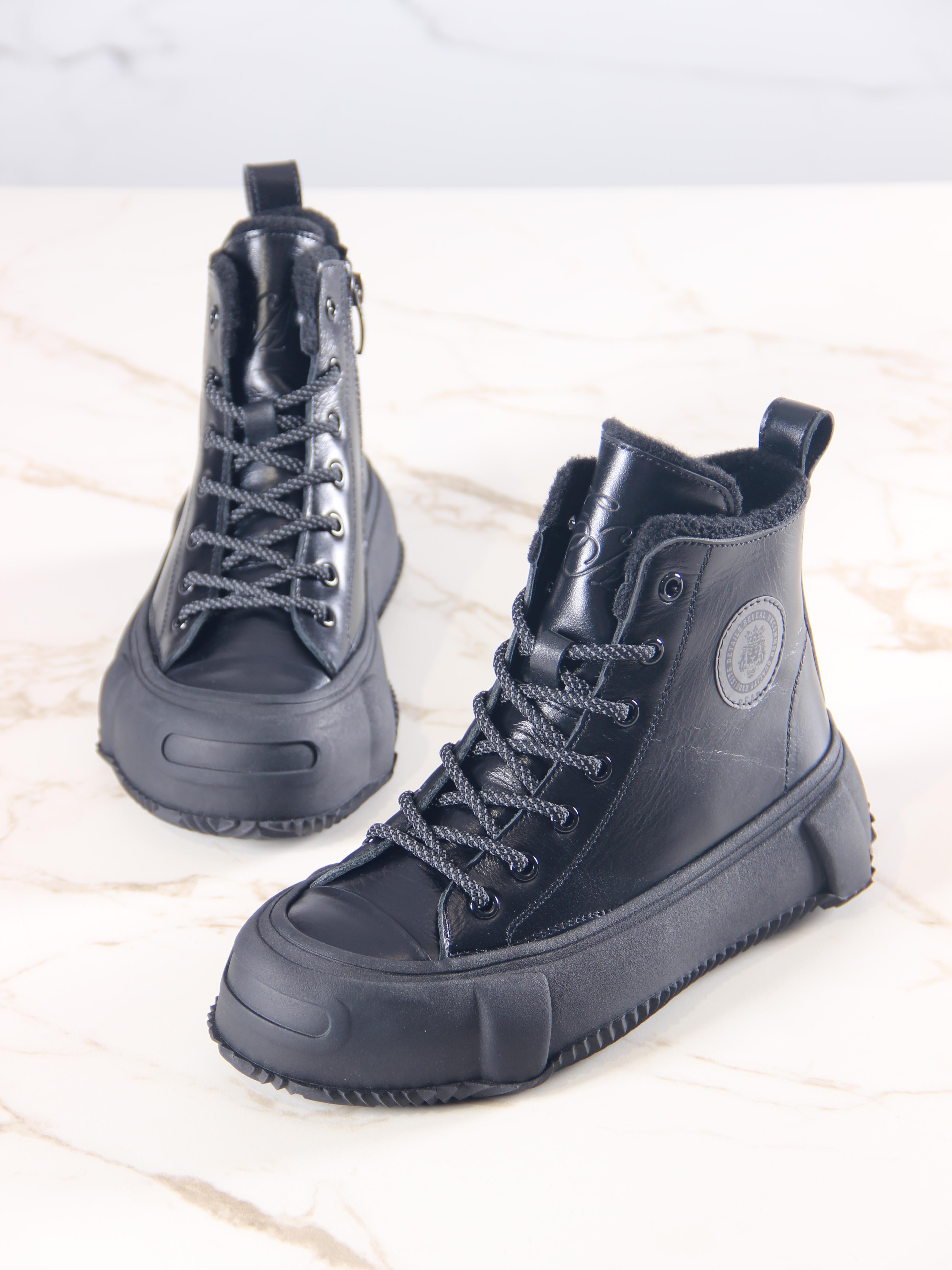 картинка Ботинки ED'ART 217.PODYUM151'bl. черный от интернет магазина