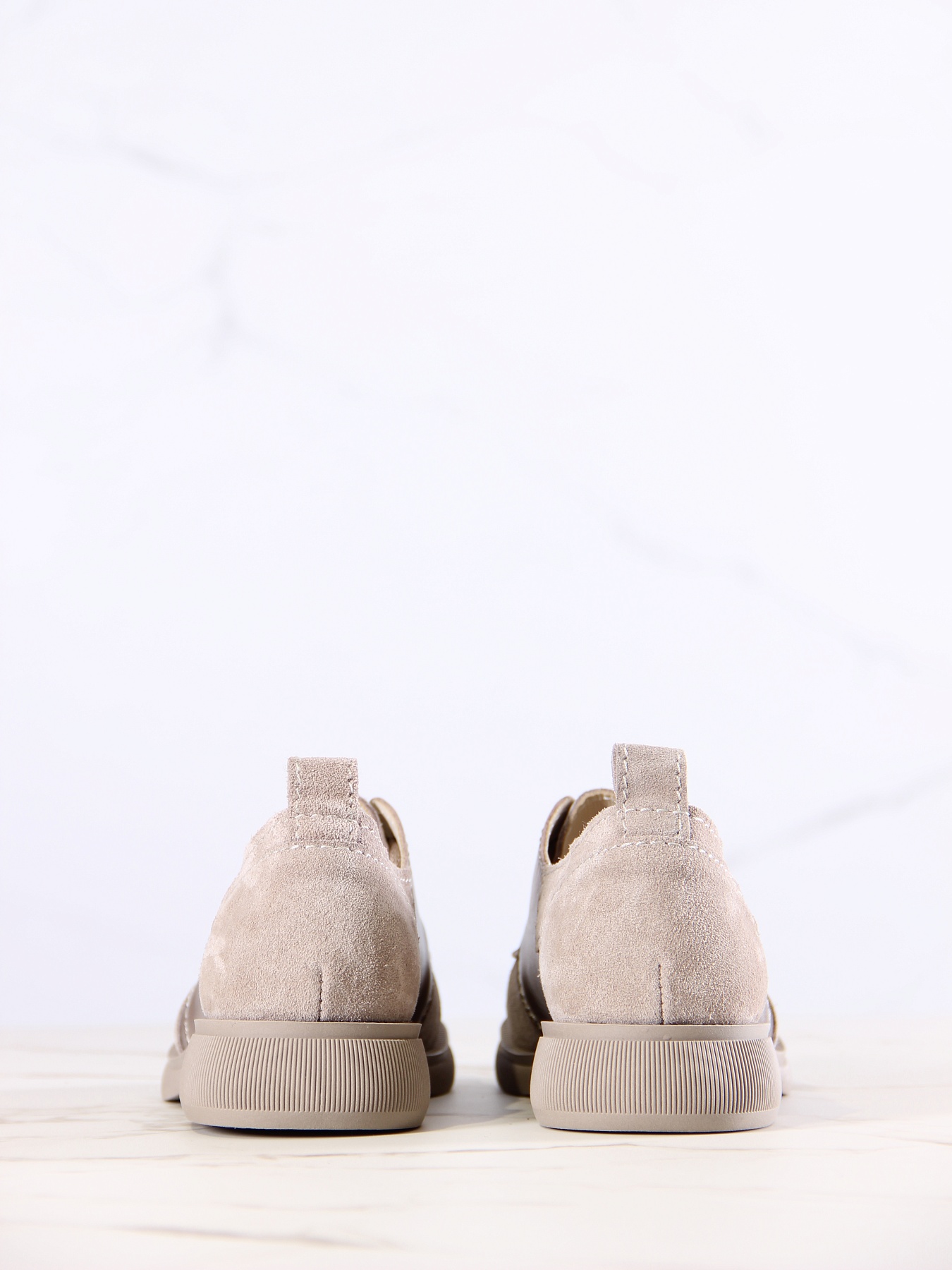 картинка Полуботинки туфли ED'ART 205.патриция'ka.Ваниль замша+тауп майами от интернет магазина