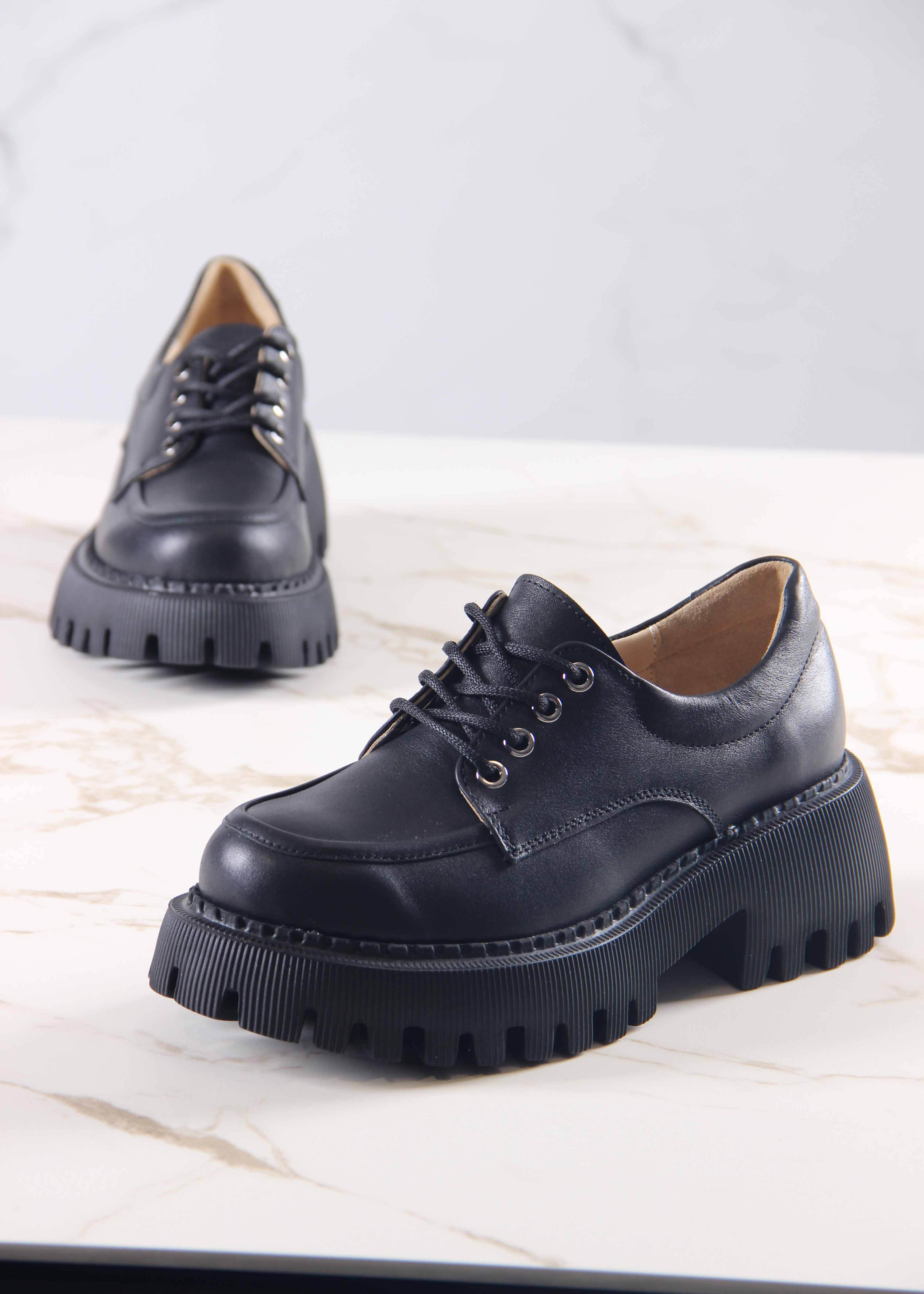 картинка Туфли полуботинки ED'ART 204.14728'bl. черный от интернет магазина