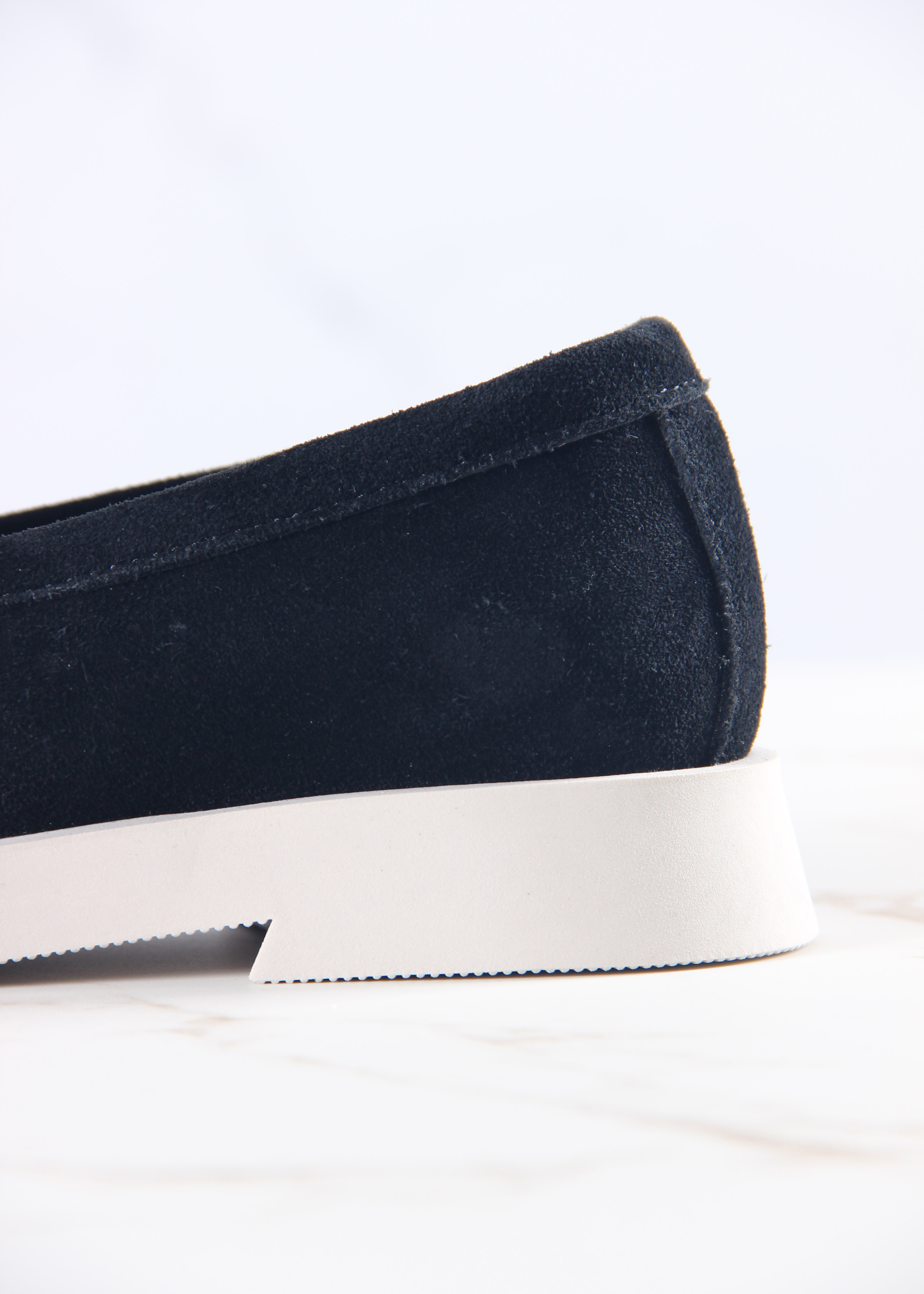 картинка Лоферы туфли ED'ART 172.1841'be. черная замша от интернет магазина