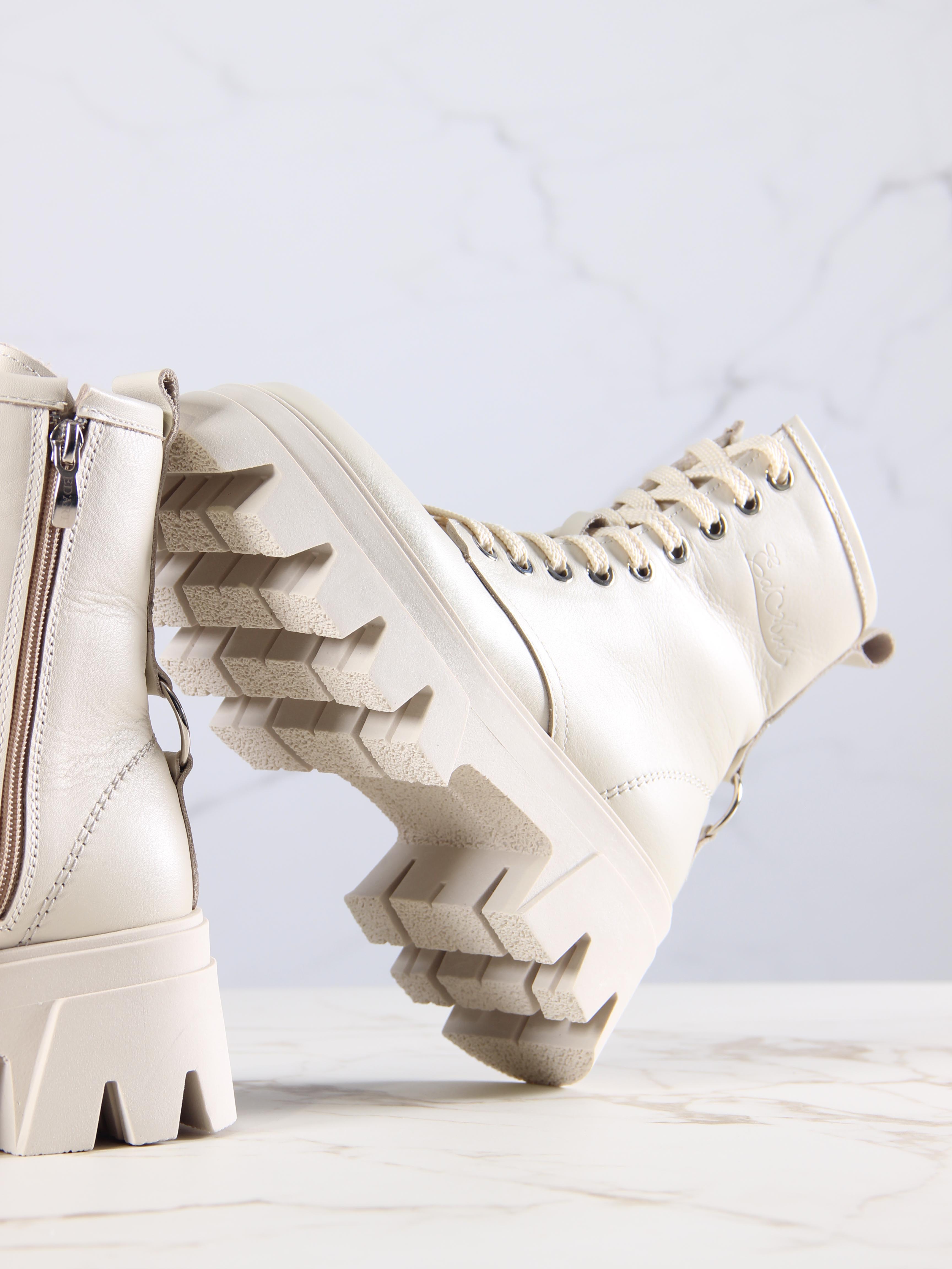 картинка Ботинки ED'ART 329.зиплайн'be. бежевый от интернет магазина