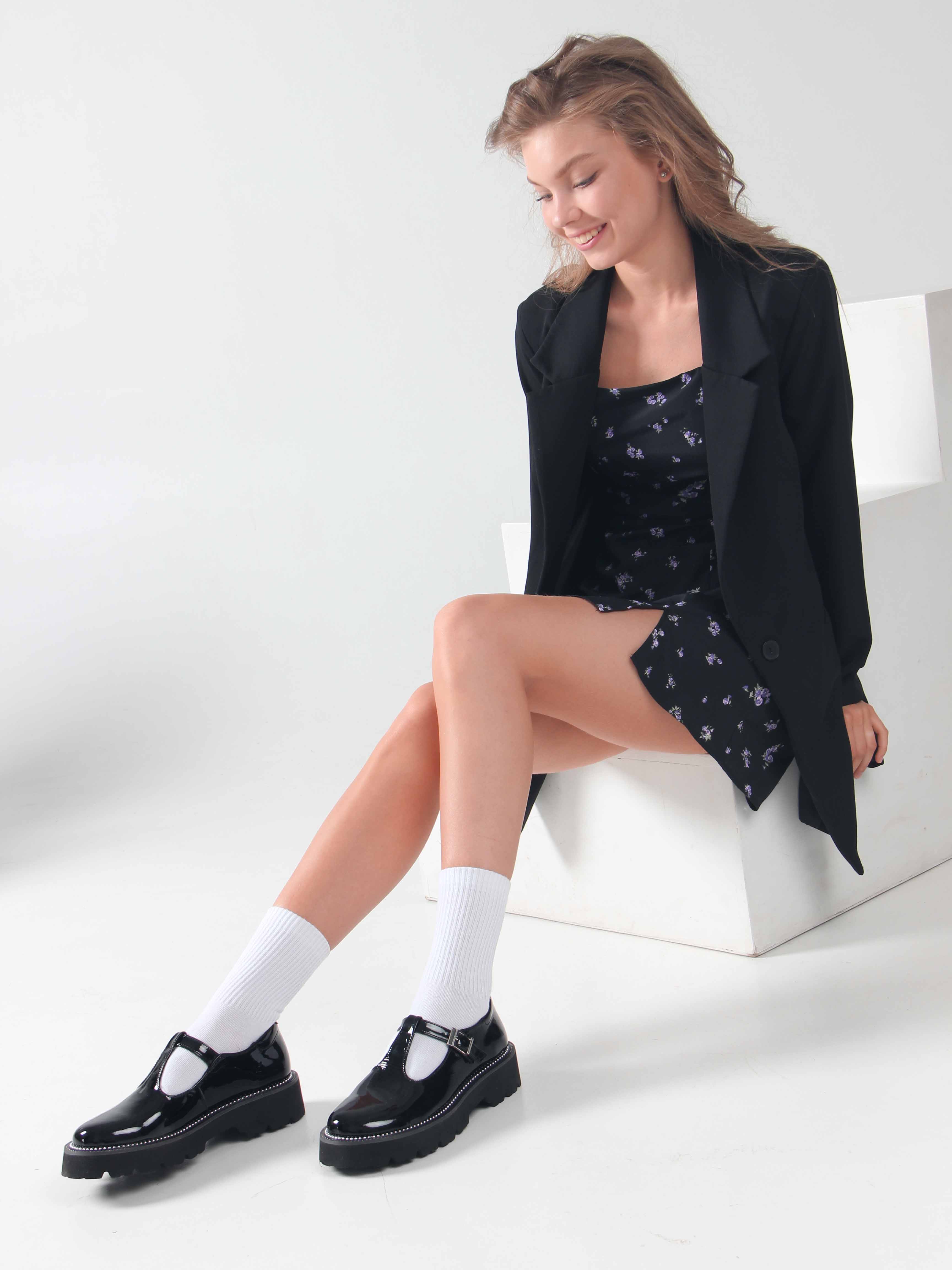 картинка Туфли полуботинки ED'ART 1004.5151 'bl. Черный от интернет магазина