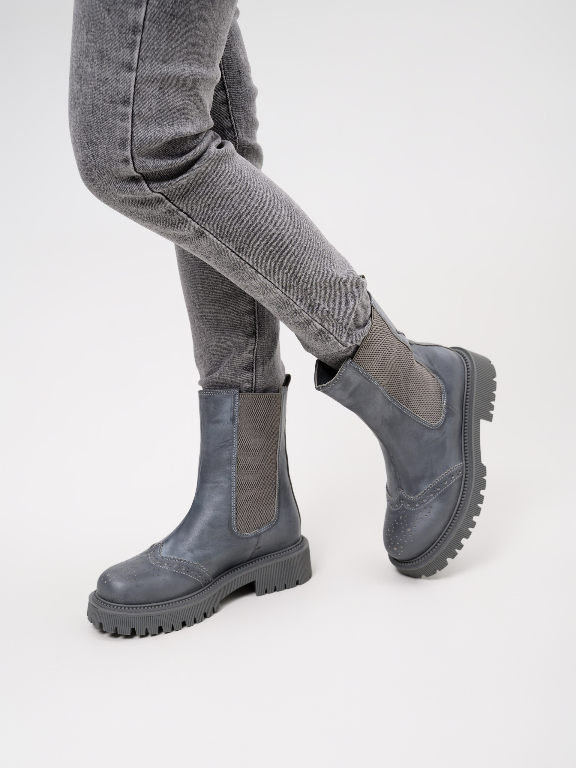 картинка Челси 360.P.taskana'gr. Вакса серый от интернет магазина