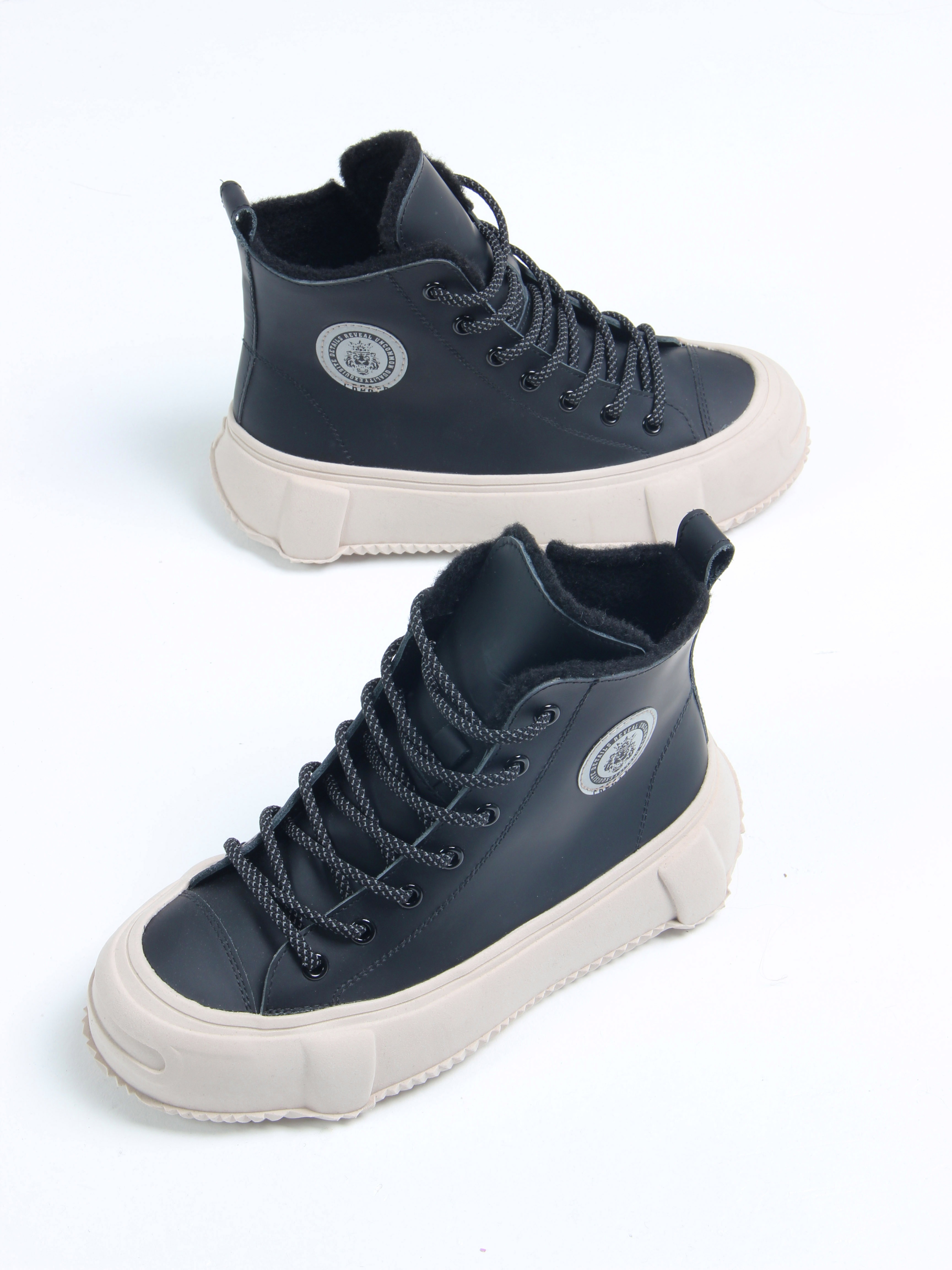 картинка Ботинки ED'ART 217.PODYUM151'be. черный от интернет магазина