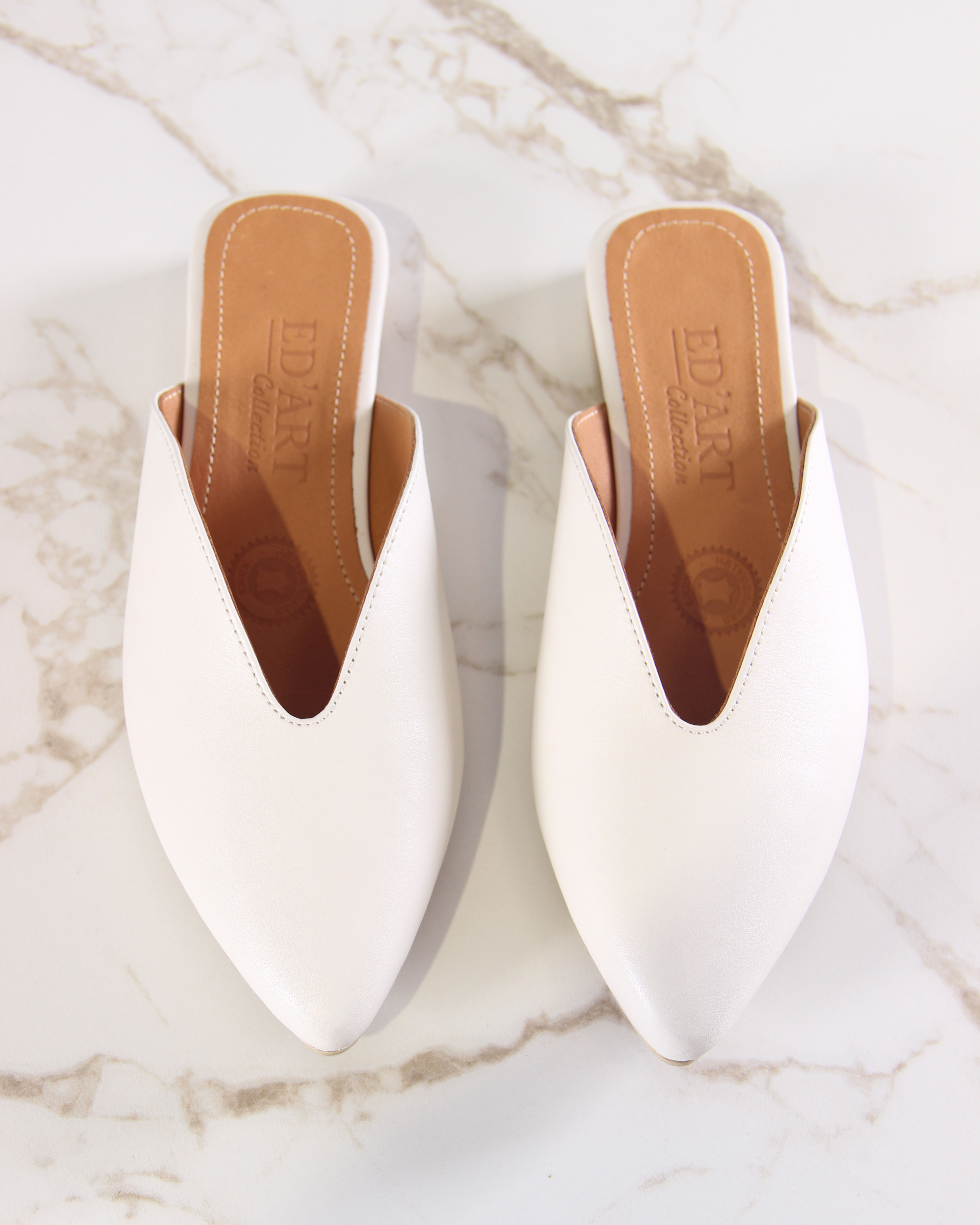 картинка Мюли ED'ART 1001.34104'be. Бежевый стар от интернет магазина