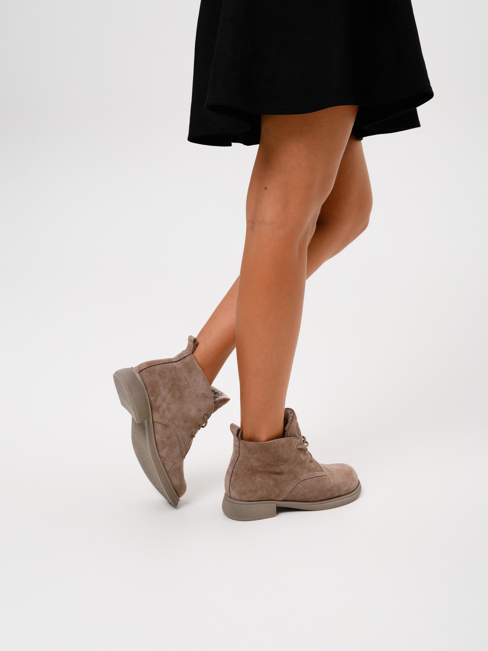 картинка Ботинки ED'ART 308.патриция'ka. Капучино замша от интернет магазина