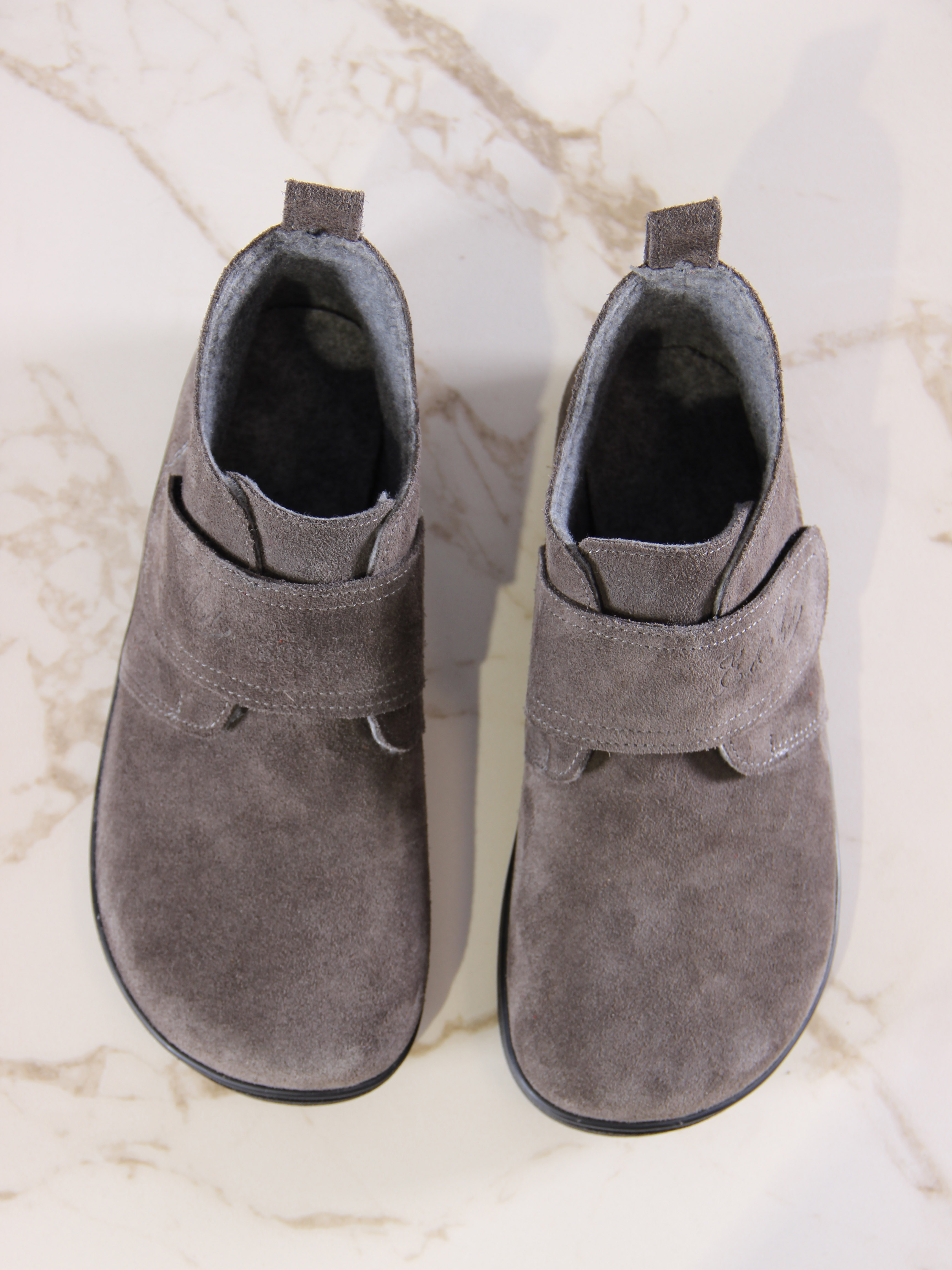 картинка Босоногие ботинки  ED'ART 209.NATA'bl.Серый замок замша от интернет магазина