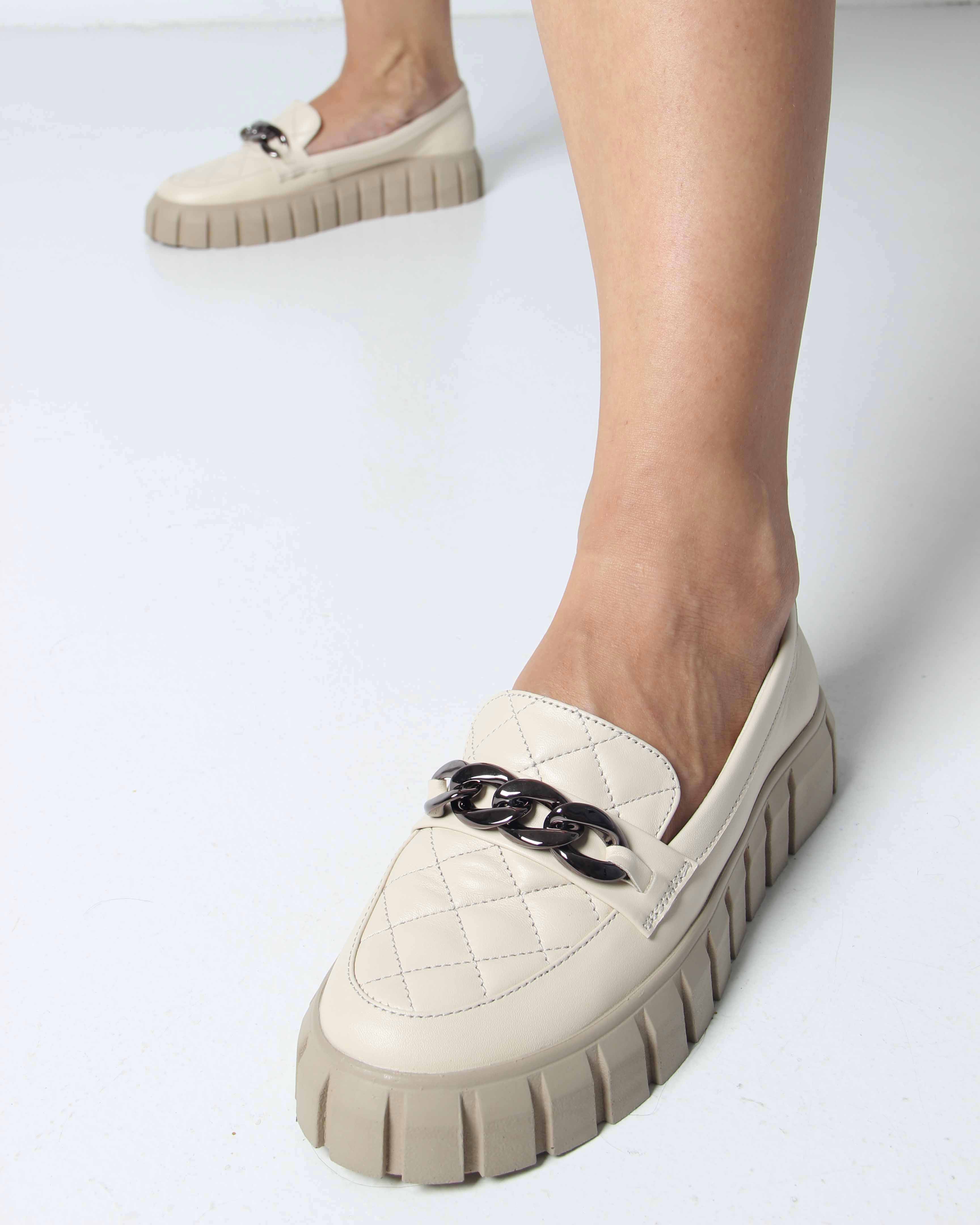 картинка Лоферы туфли ED'ART 145.91505'be.Beige от интернет магазина