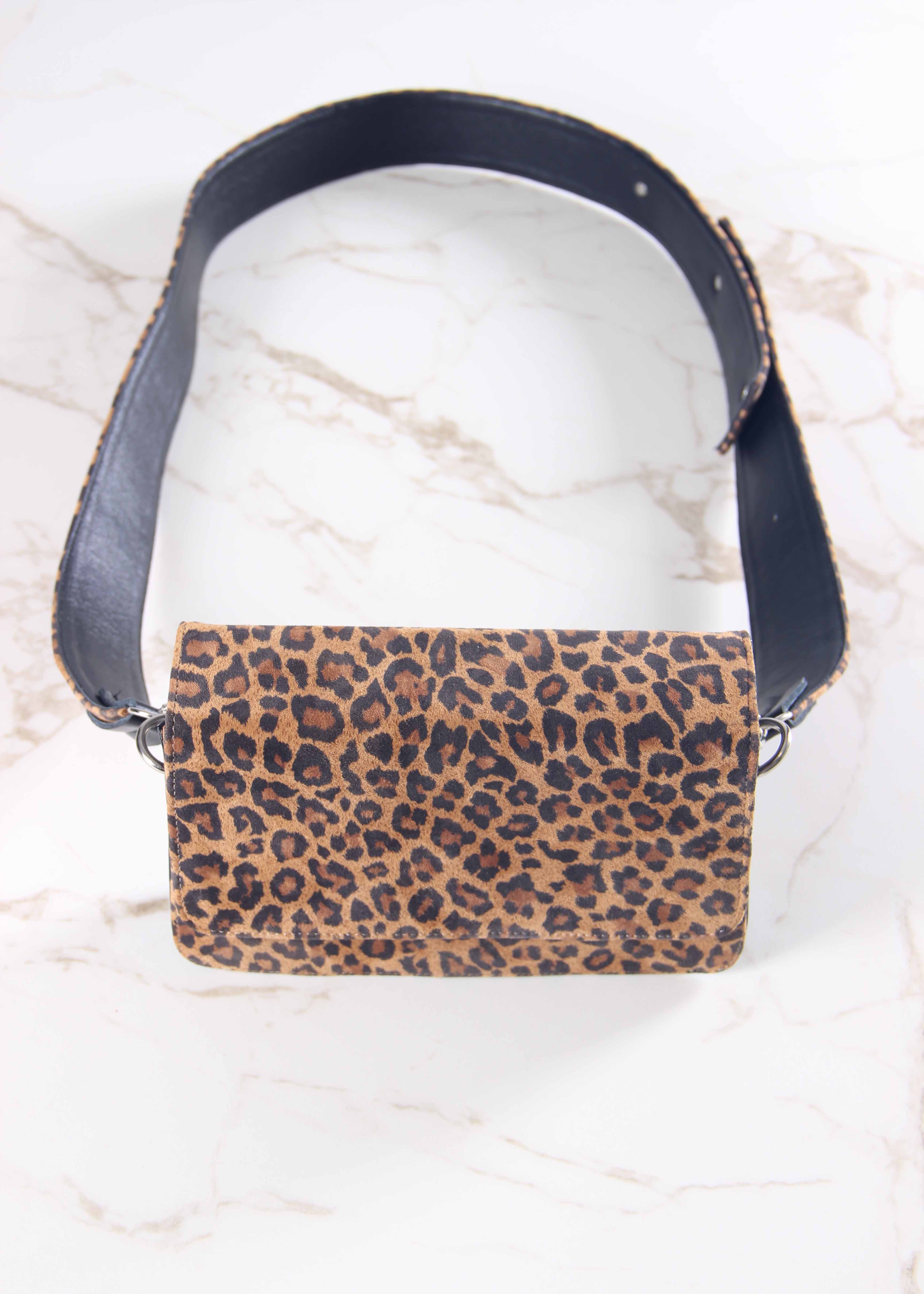 картинка Сумка-клатч ED'ART k08.коричневый леопард от интернет магазина