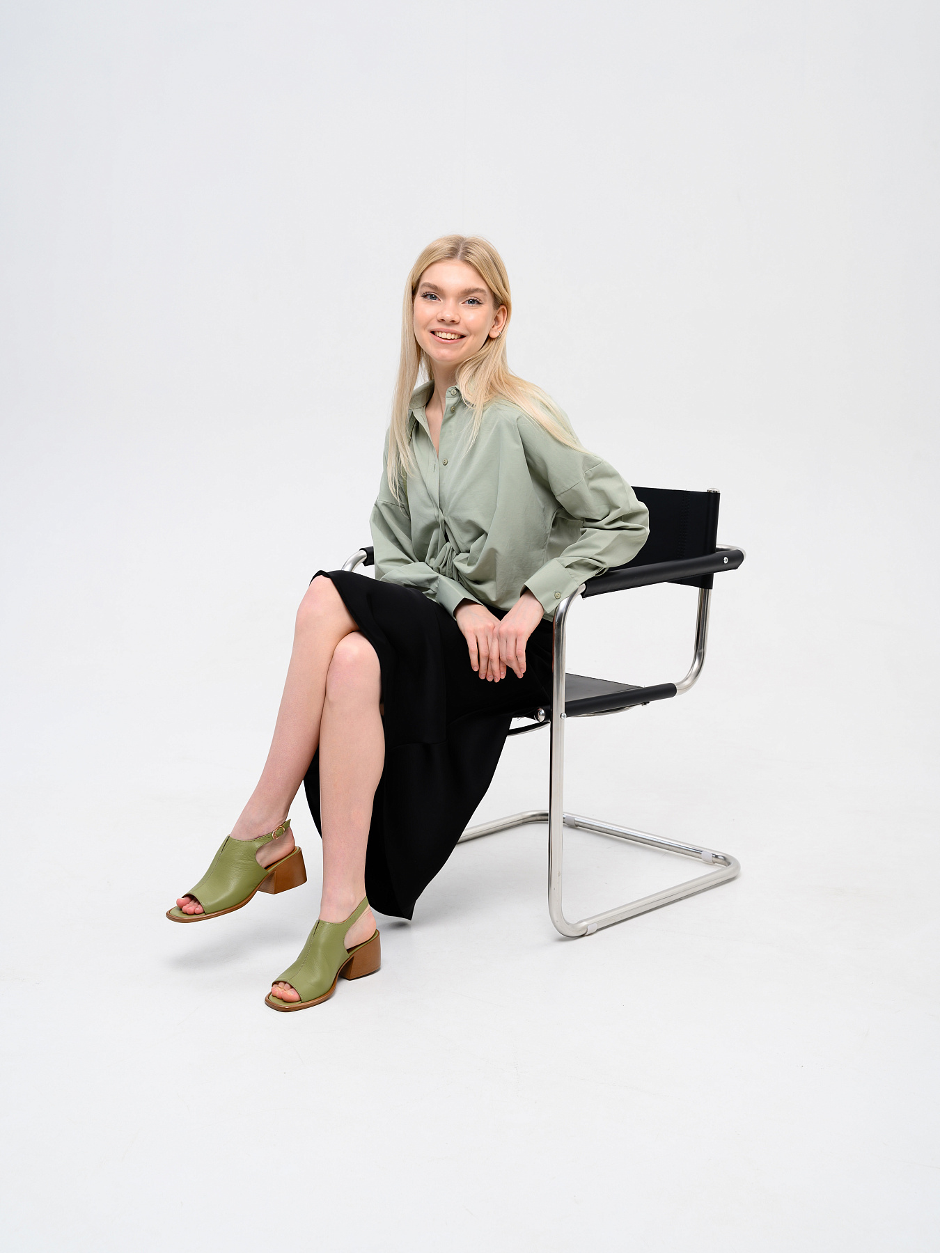 картинка Босоножки ED'ART 4013.23663'bе. Олива орех от интернет магазина