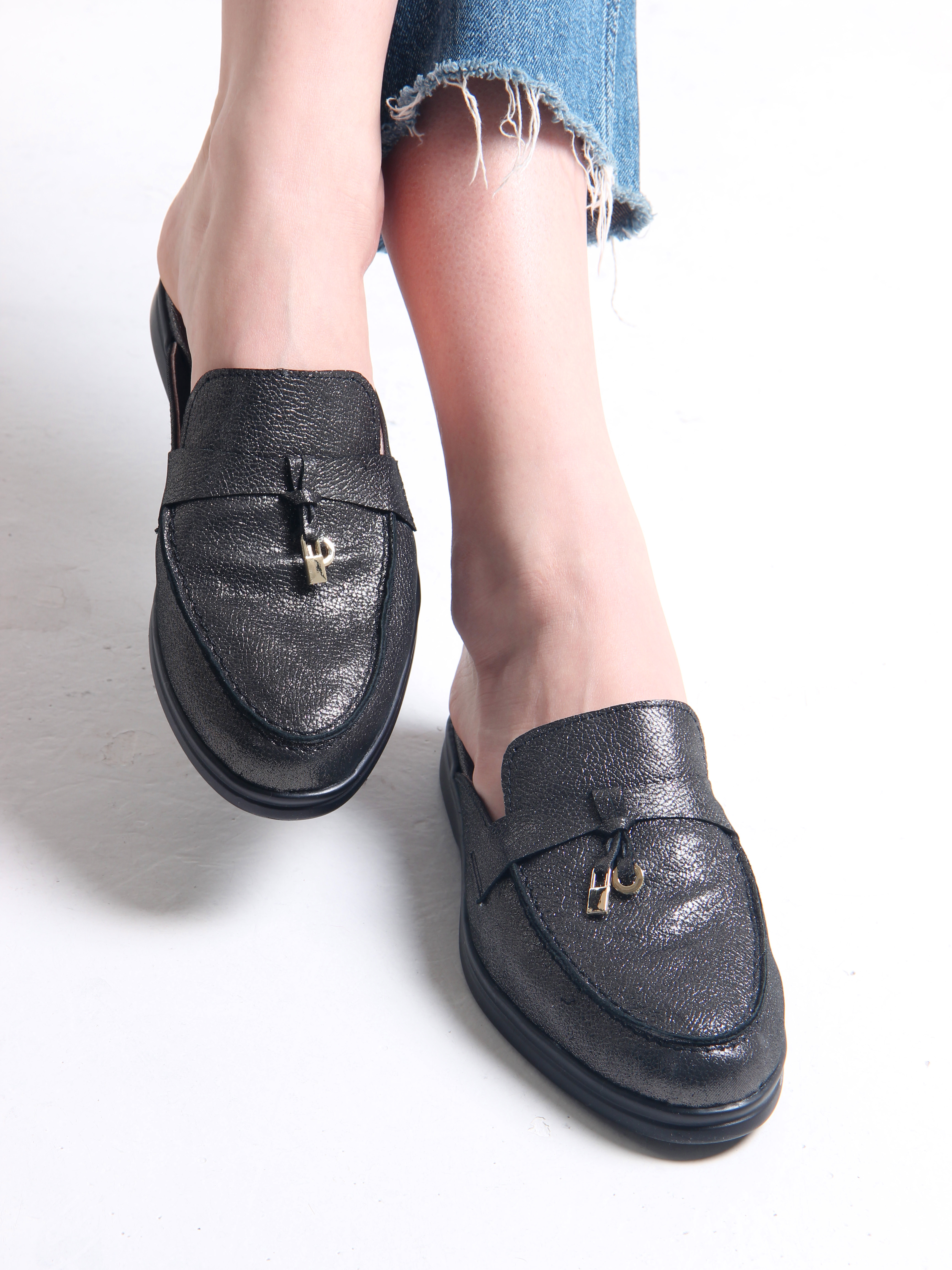 картинка Мюли ED'ART 1070.2614'bl. черный астана от интернет магазина