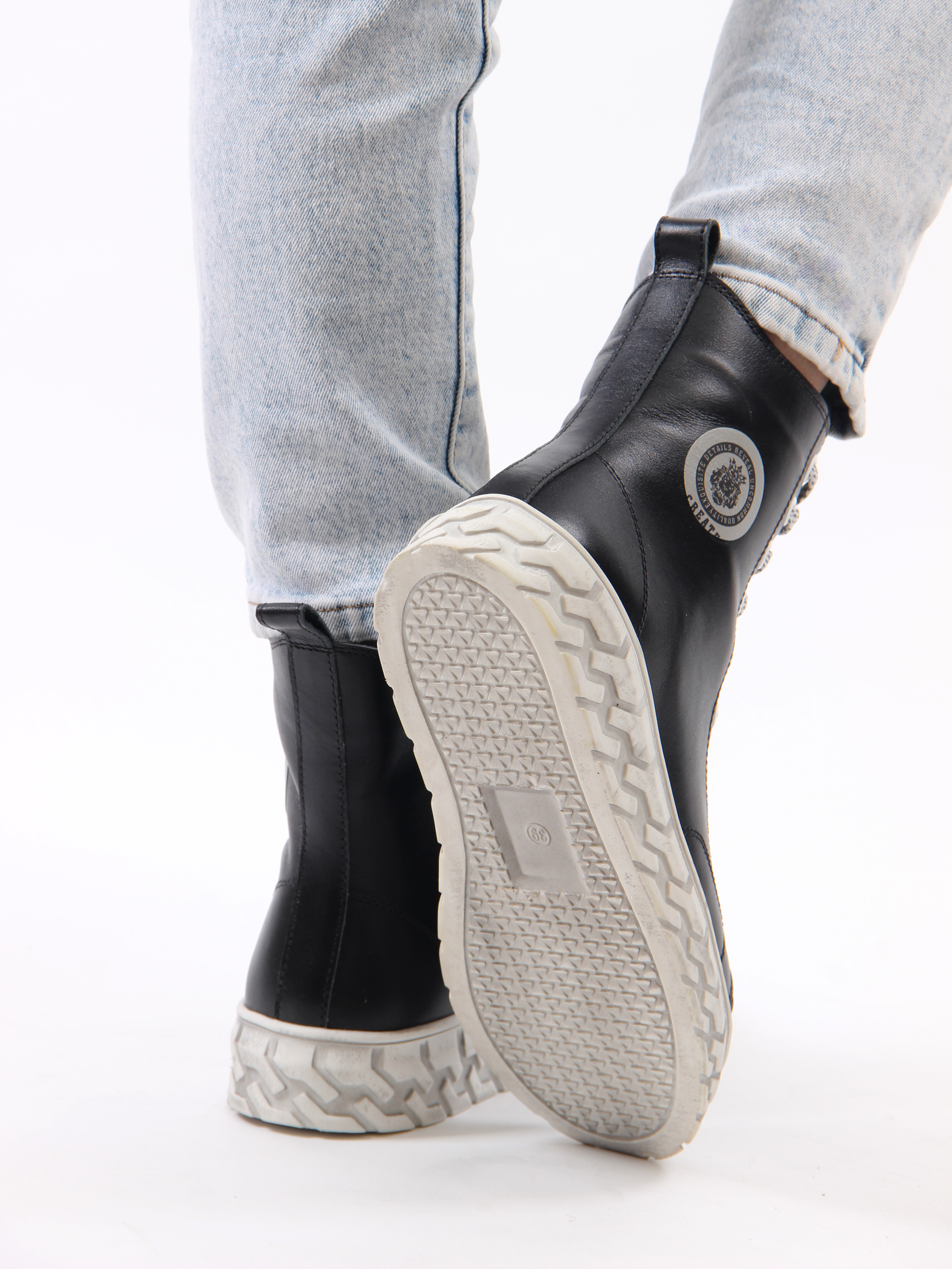 картинка Ботинки ED'ART 215.iceberg'w. black R от интернет магазина