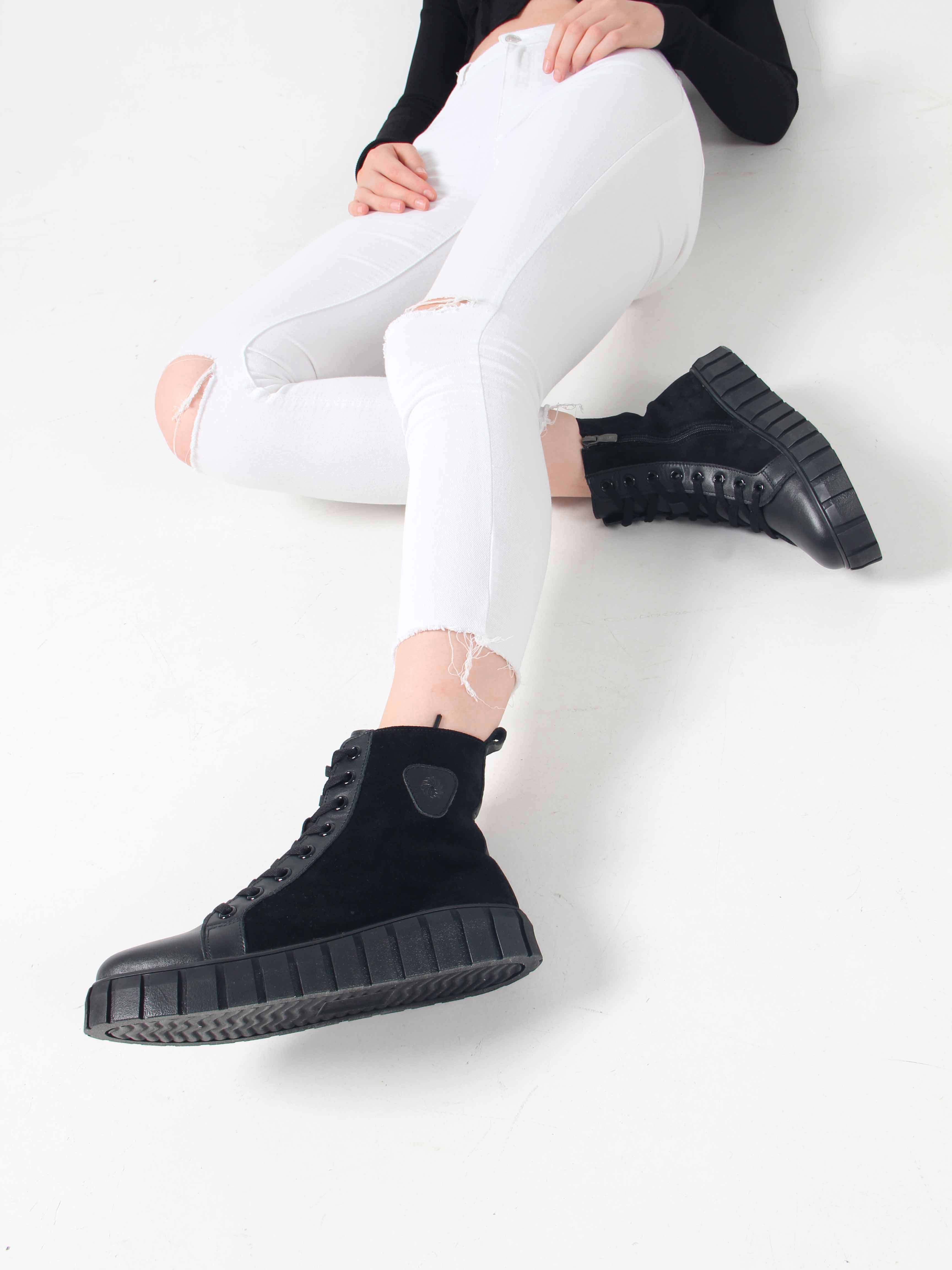 картинка Ботинки ED'ART 214.1918'bl.Black.w от интернет магазина