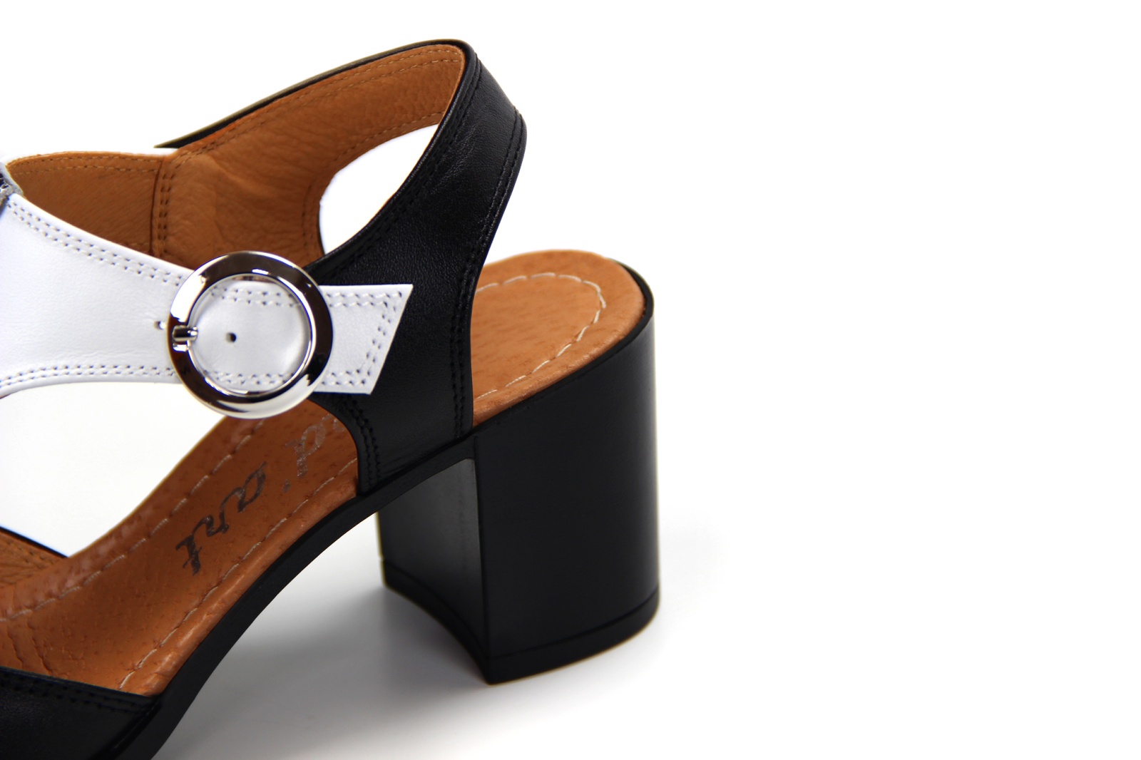 картинка Босоножки ED'ART 6001.624'bl.black.white от интернет магазина