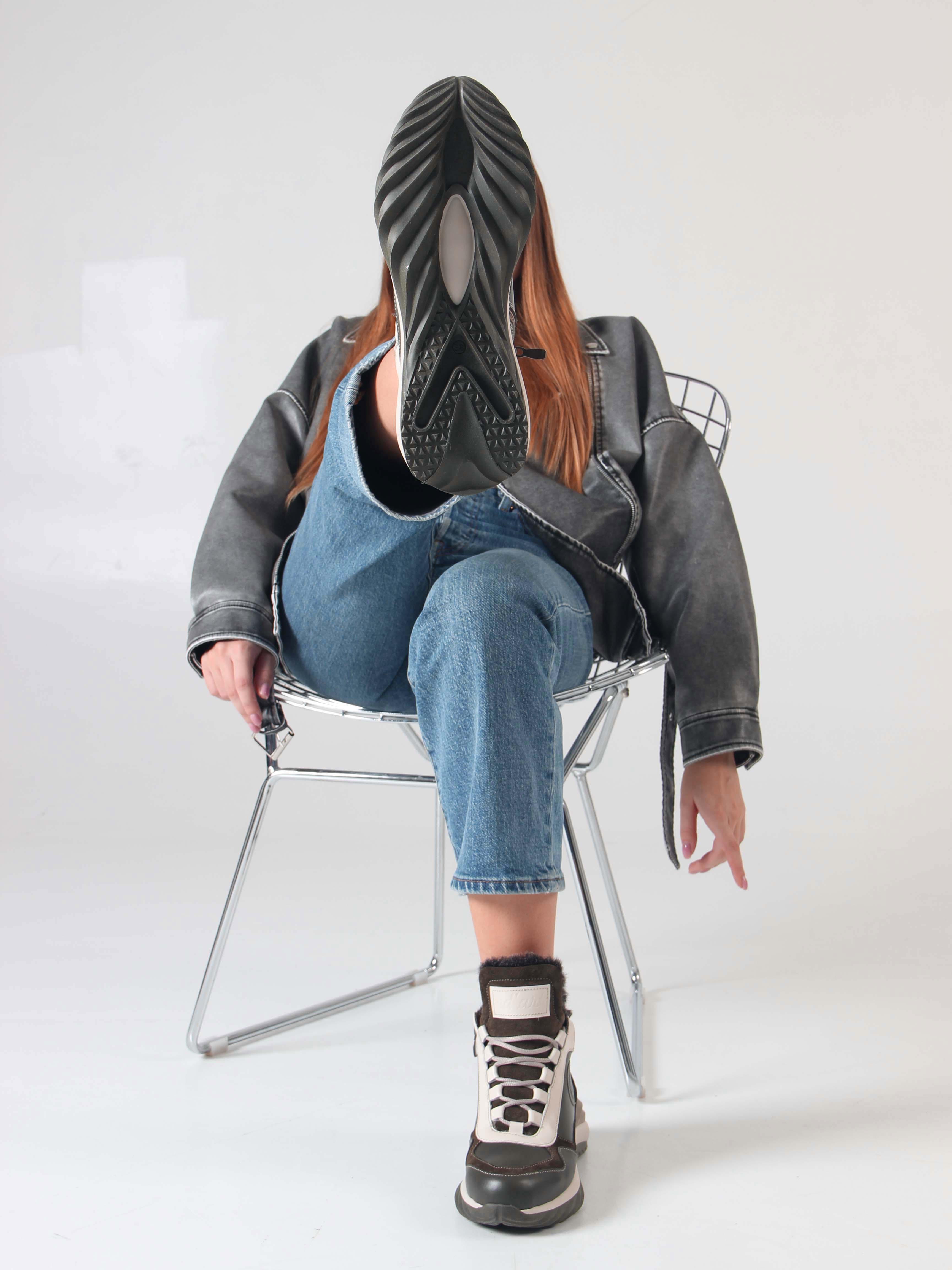 картинка Ботинки ED'ART 350.uno2'gr. хаки бежевый от интернет магазина