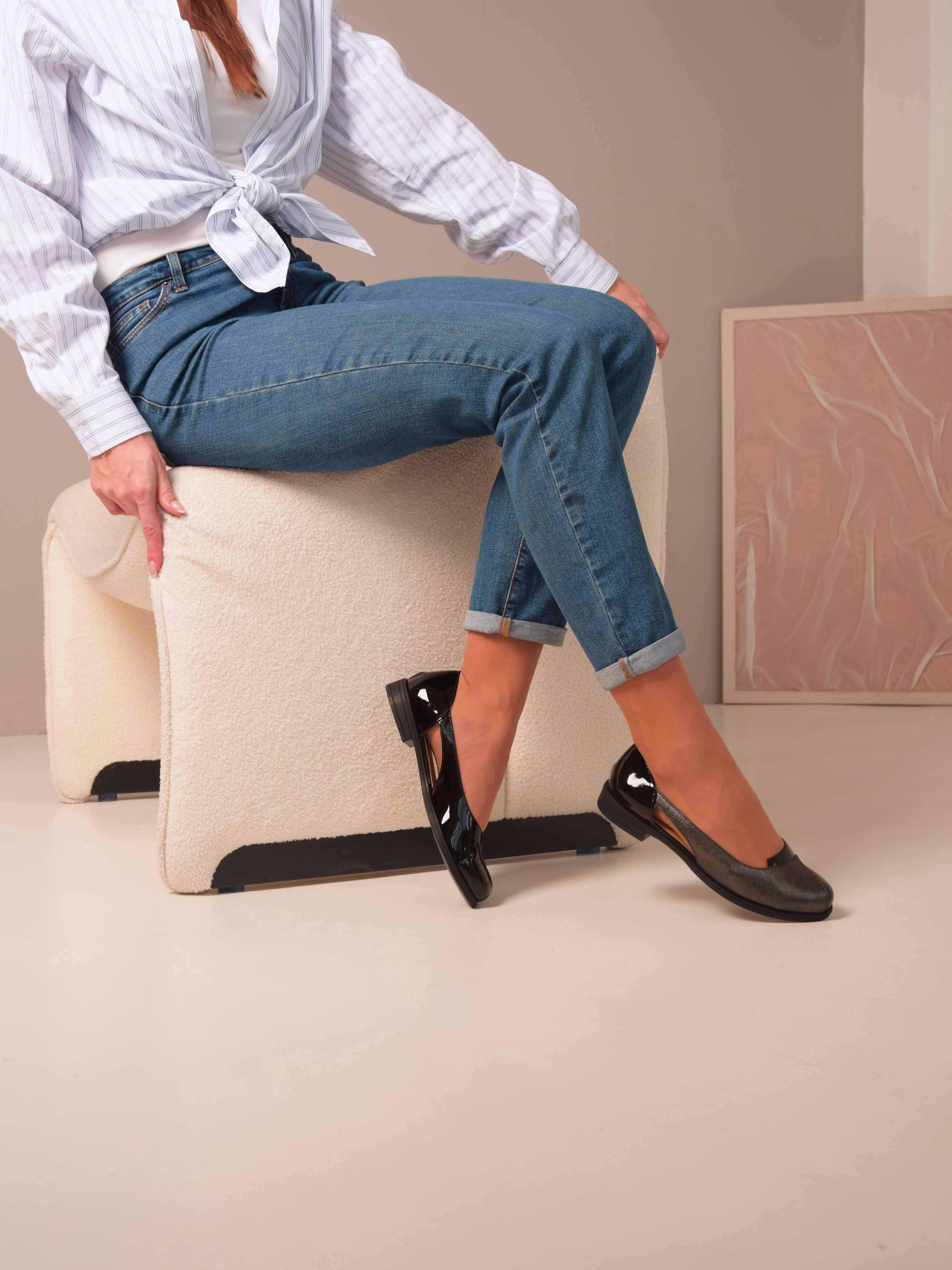 картинка Туфли ED'ART 160.madonna'bl.Черный лак астана от интернет магазина