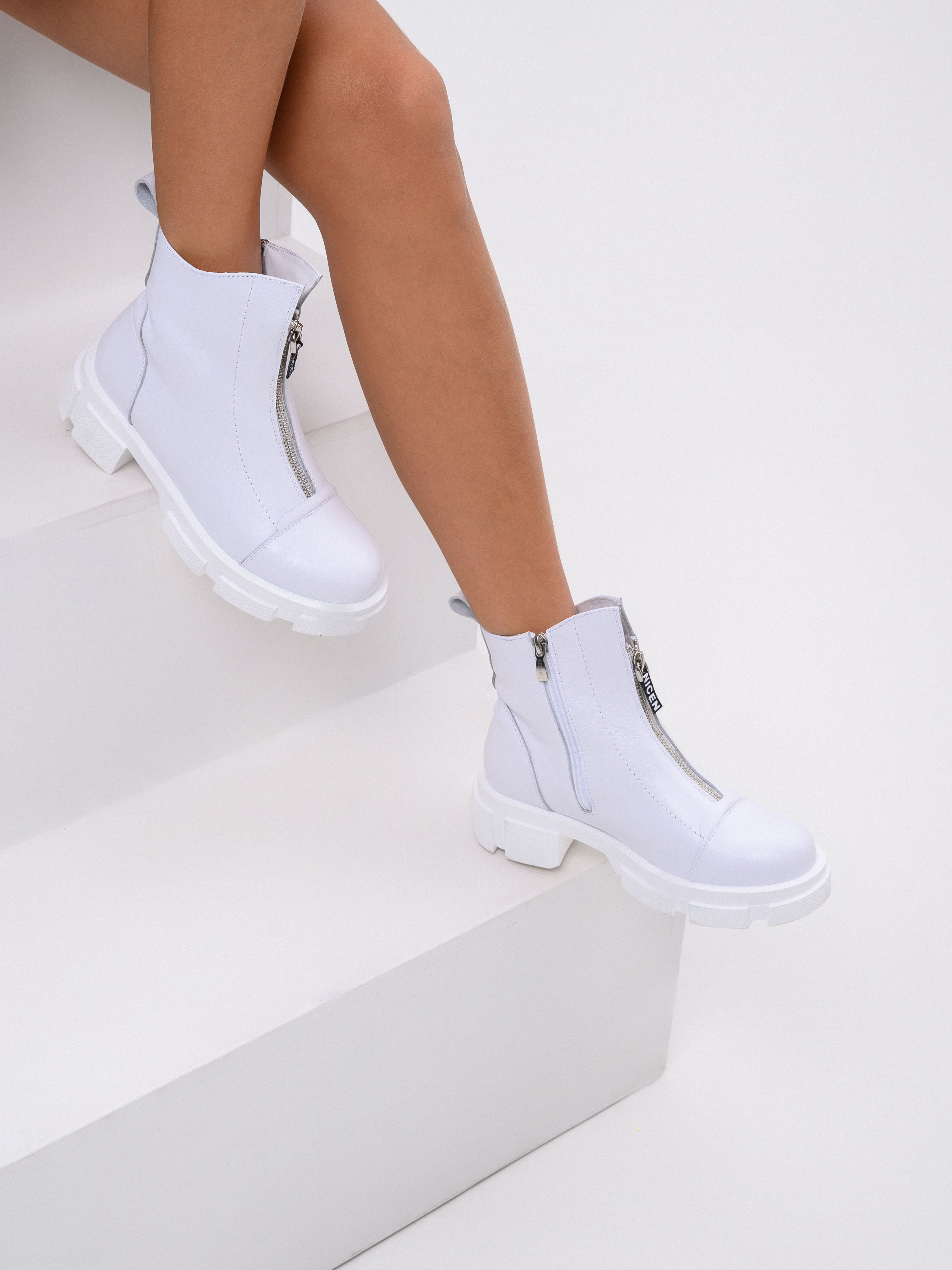 картинка Ботинки ED'ART 330.21074w. белый от интернет магазина