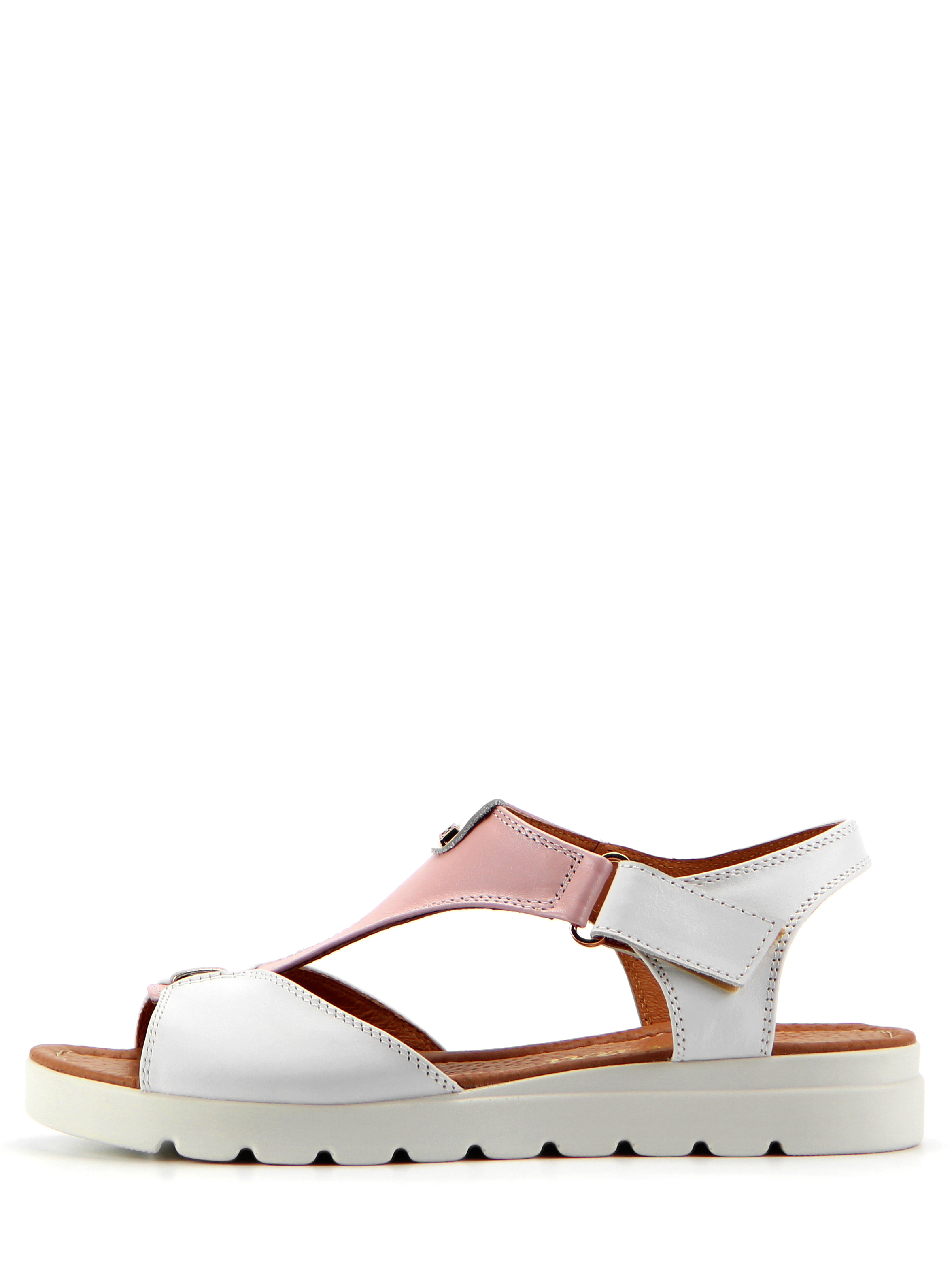 картинка Босоножки ED'ART 2001.115'w.white-pink R от интернет магазина