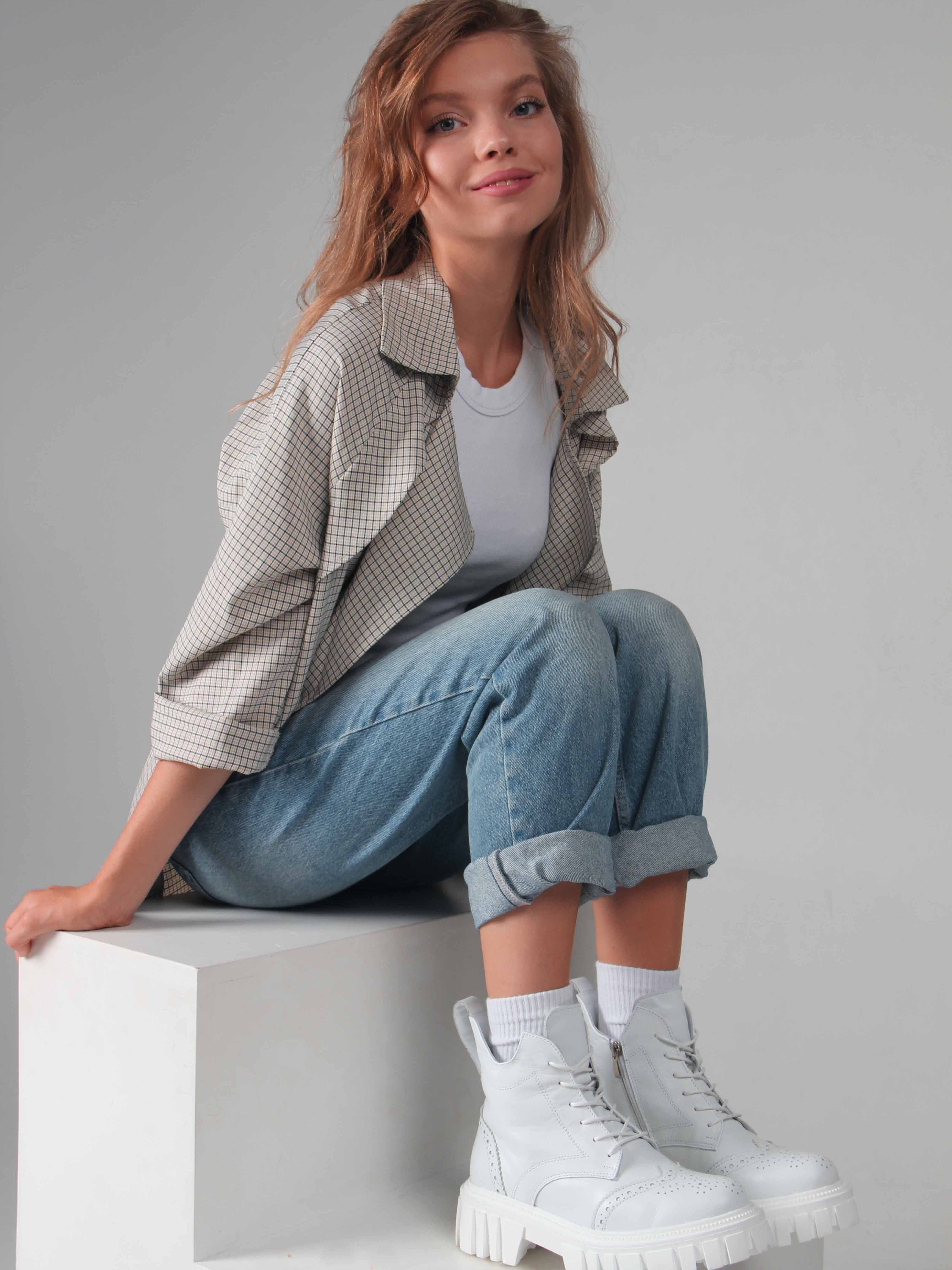 картинка Ботинки ED'ART 338.21153'w. Белый от интернет магазина