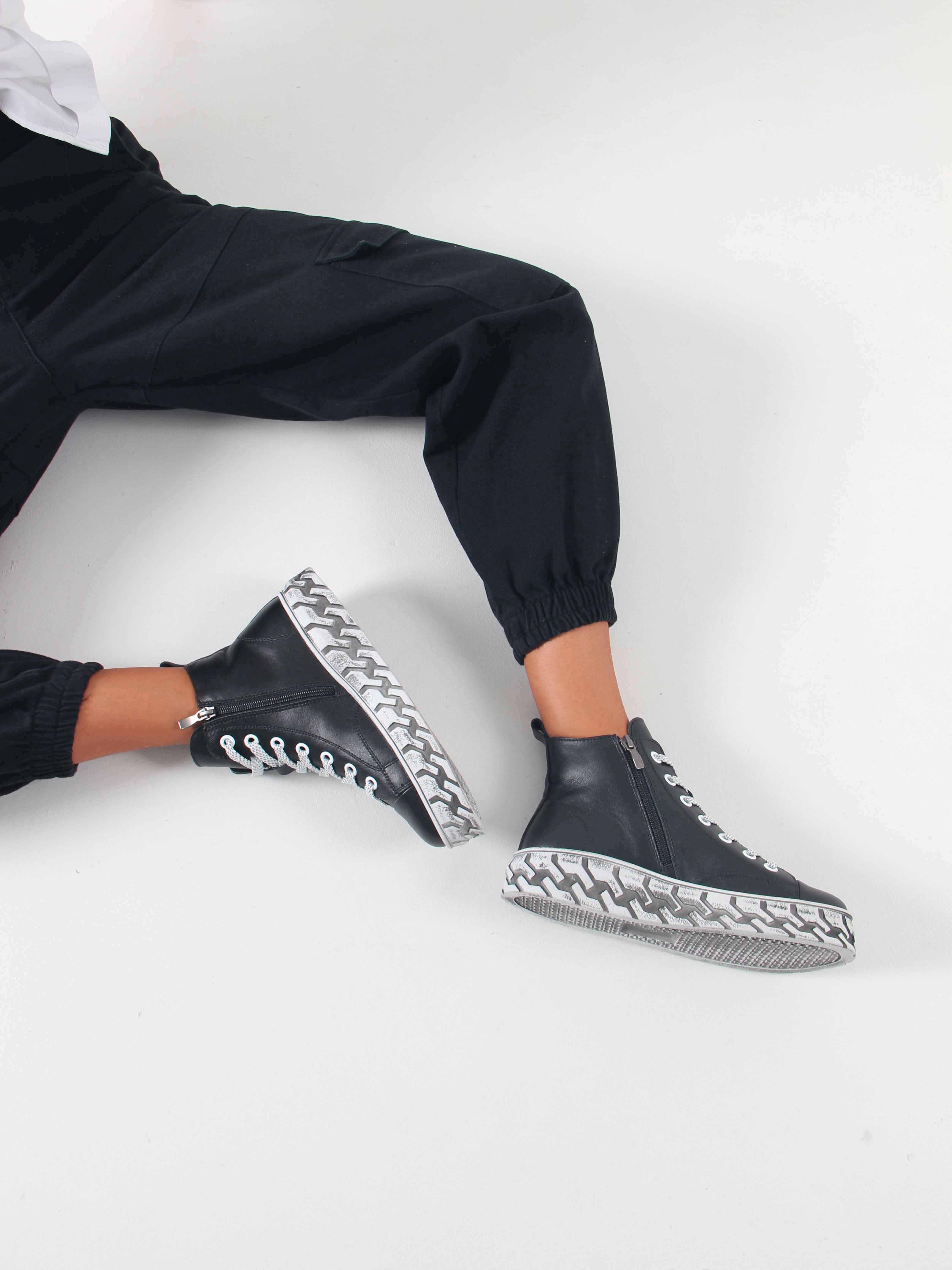 картинка Ботинки ED'ART 213.iceberg'w. black от интернет магазина