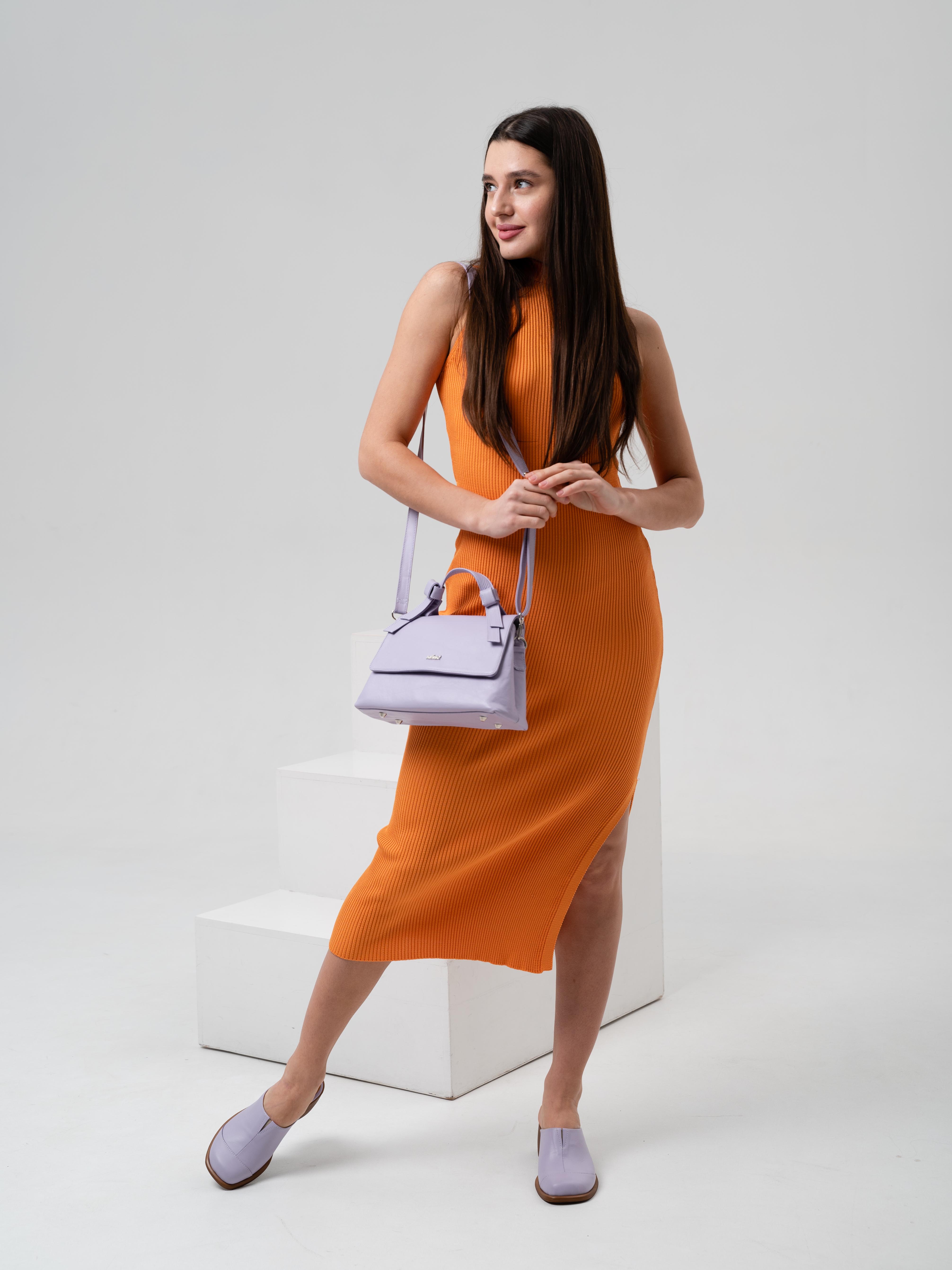 картинка Сабо ED'ART 5132.23663'br. лиловый+коричневый от интернет магазина