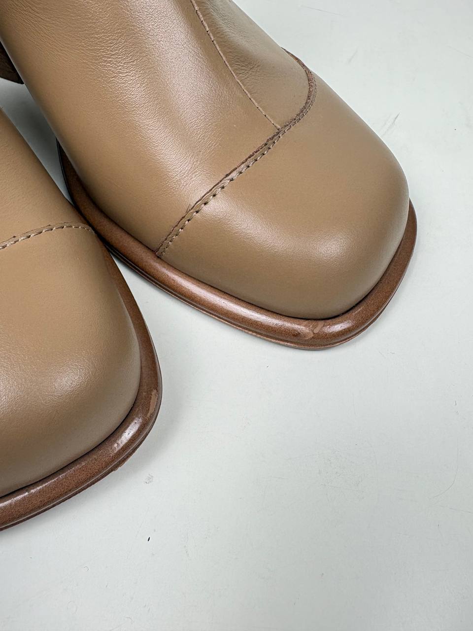 картинка Босоножки ED'ART 5133.23663'be. Круассан майами+коричневый уценка от интернет магазина