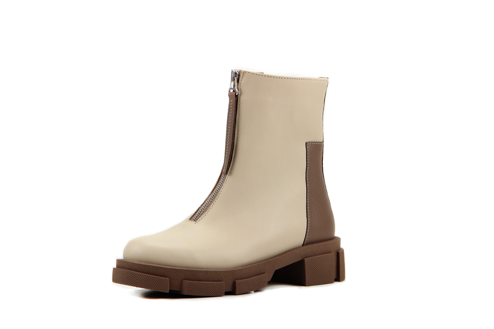 картинка Ботинки ED'ART 325.L.21074'nut. Бежевый-кокао флотер от интернет магазина