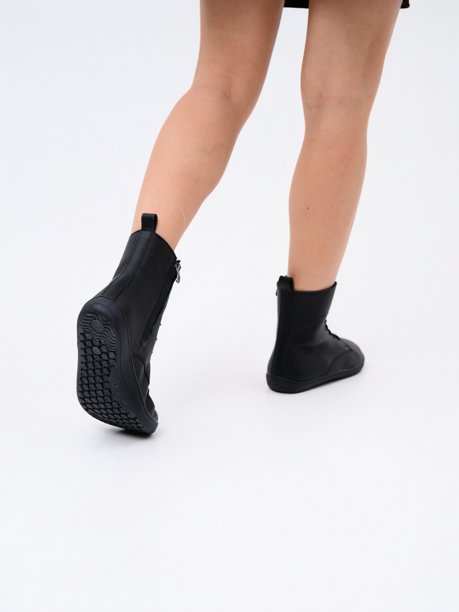 картинка Босоногие ботинки  ED'ART 351.NATA'bl.Черный флоттер от интернет магазина