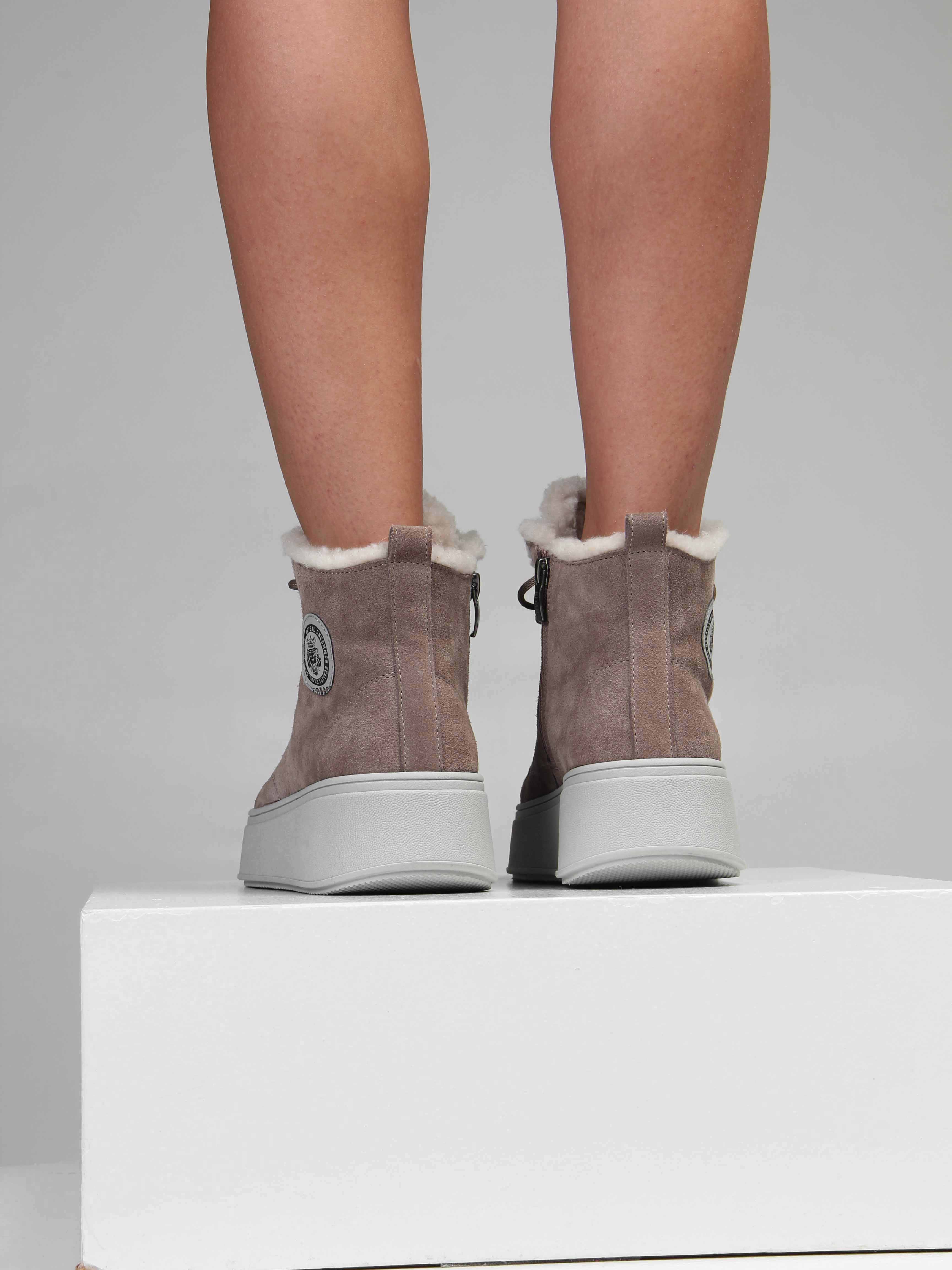 картинка Ботинки ED'ART 217.ALTA'gr. капучино замша от интернет магазина