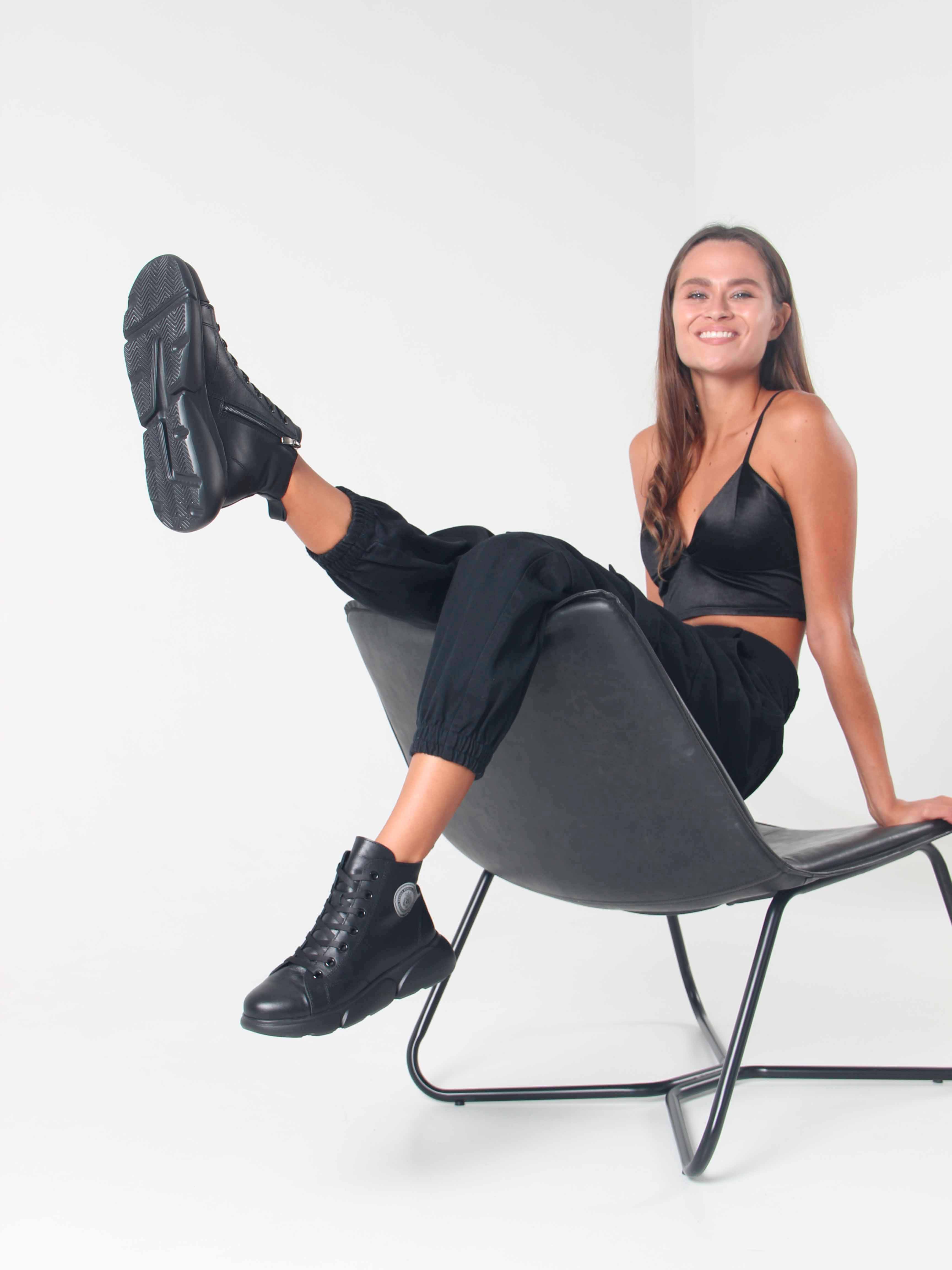 картинка Ботинки ED'ART 213.ariya'bl. black от интернет магазина