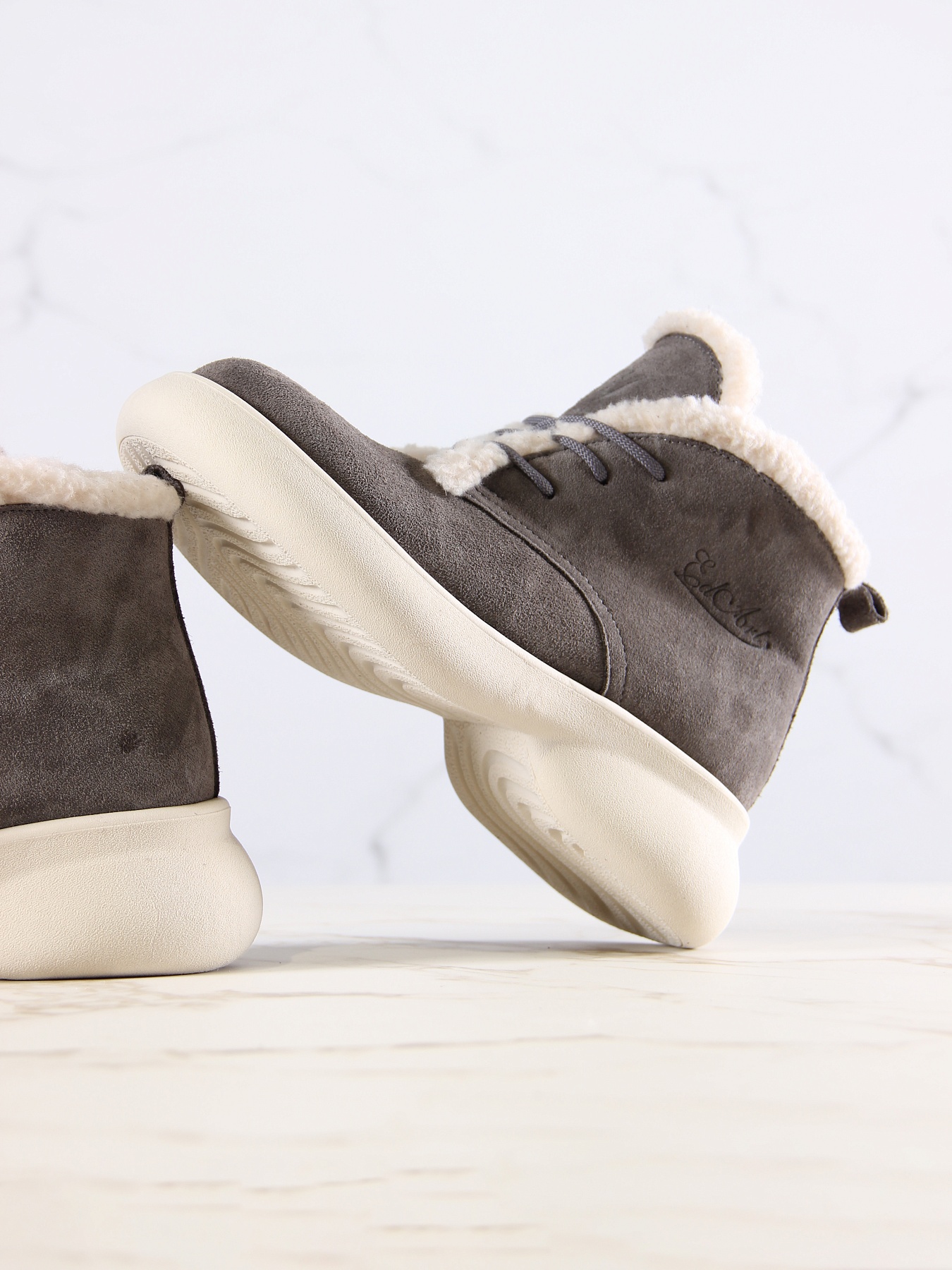 картинка Ботинки  ED'ART 308.927'be.Серый замок замша з от интернет магазина