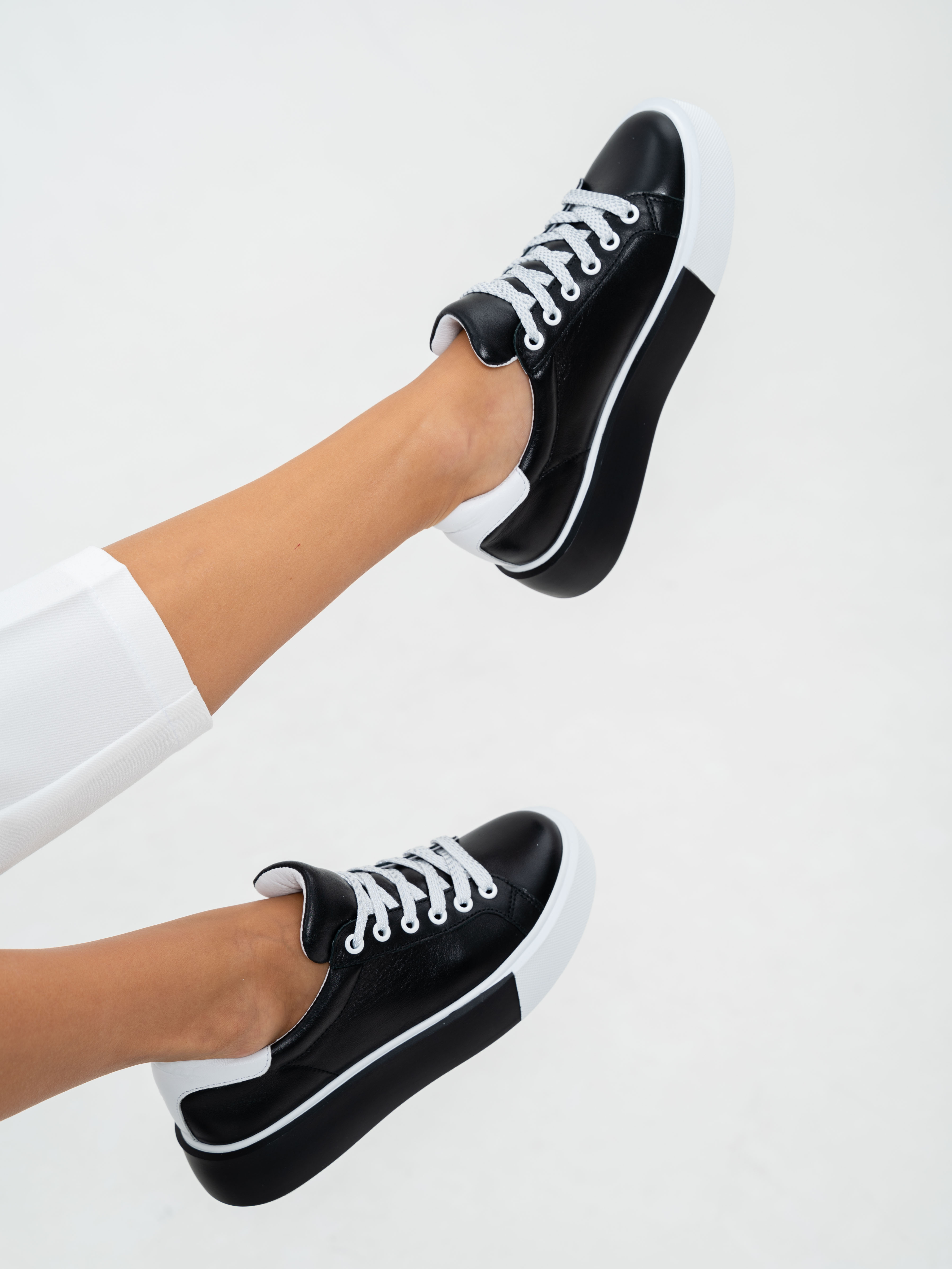 картинка Кеды ED'ART 128.Mikki'bl.Белый-черный от интернет магазина