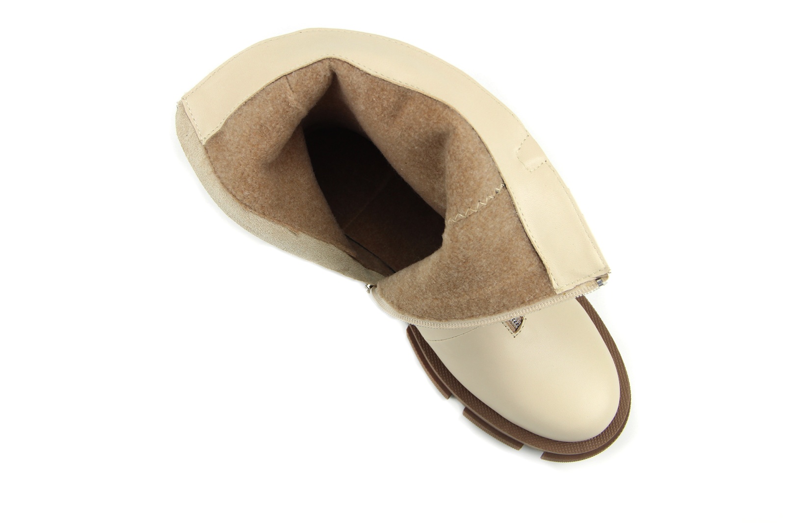 картинка Ботинки ED'ART 325.L.21074'nut. Бежевый-кокао флотер от интернет магазина