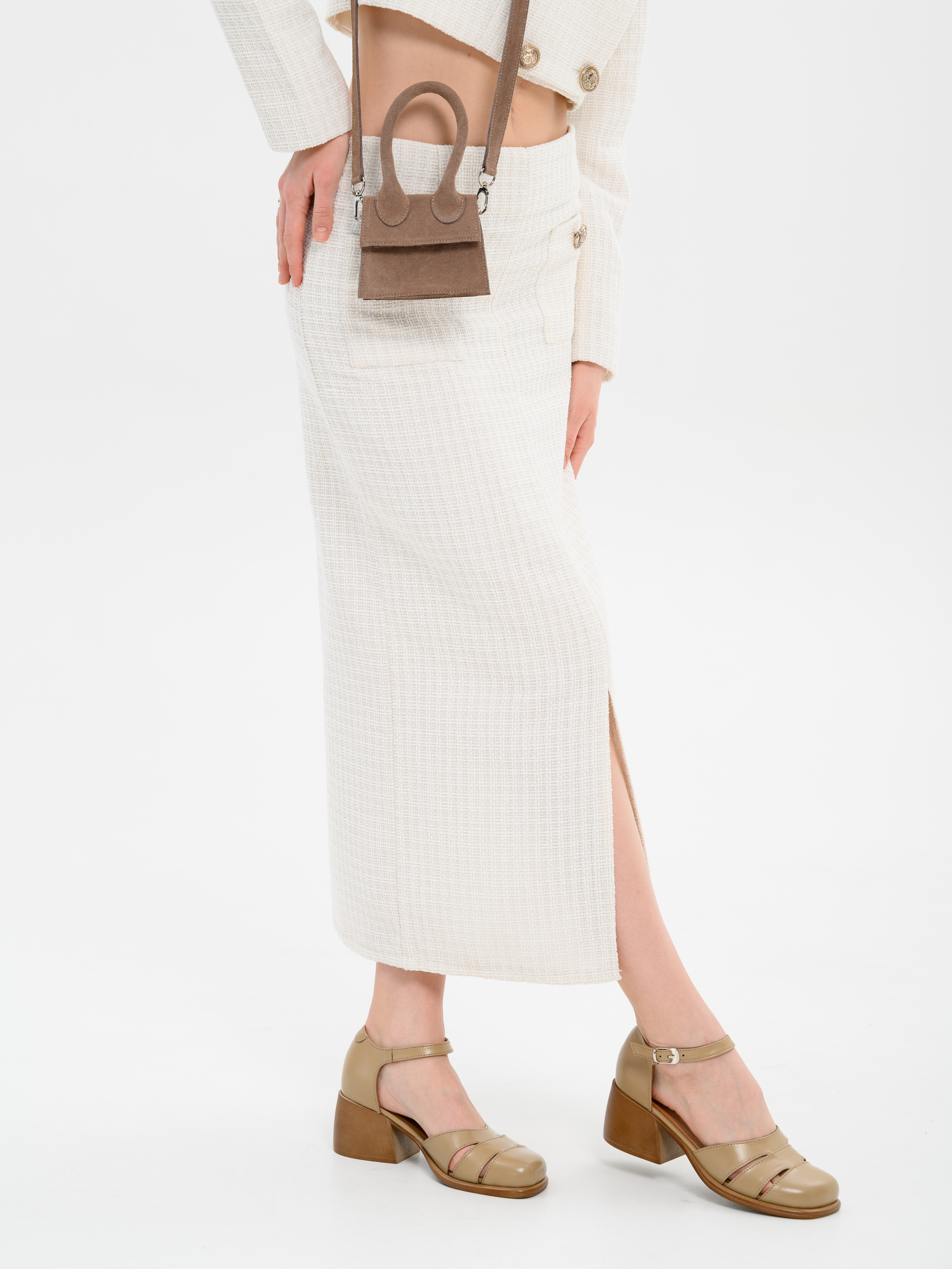 картинка Босоножки ED'ART 5032.23663'be. Круассан майами +коричневый от интернет магазина